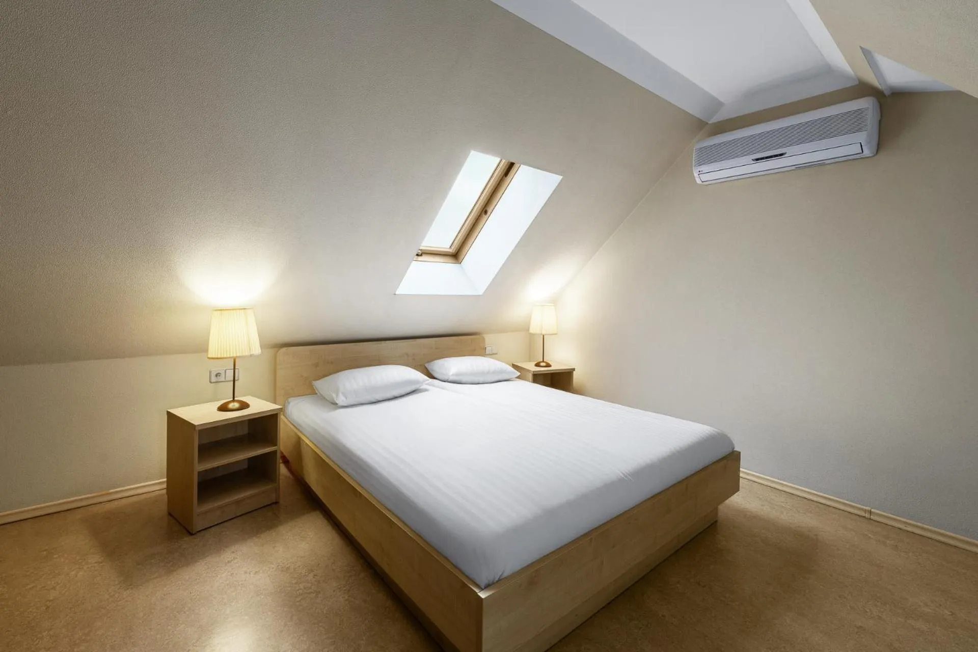 Bed in Rija Domus Hotel