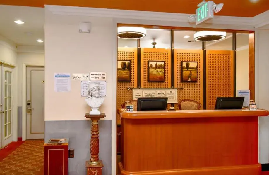 Lobby/Reception in Brand Plaza Hotel