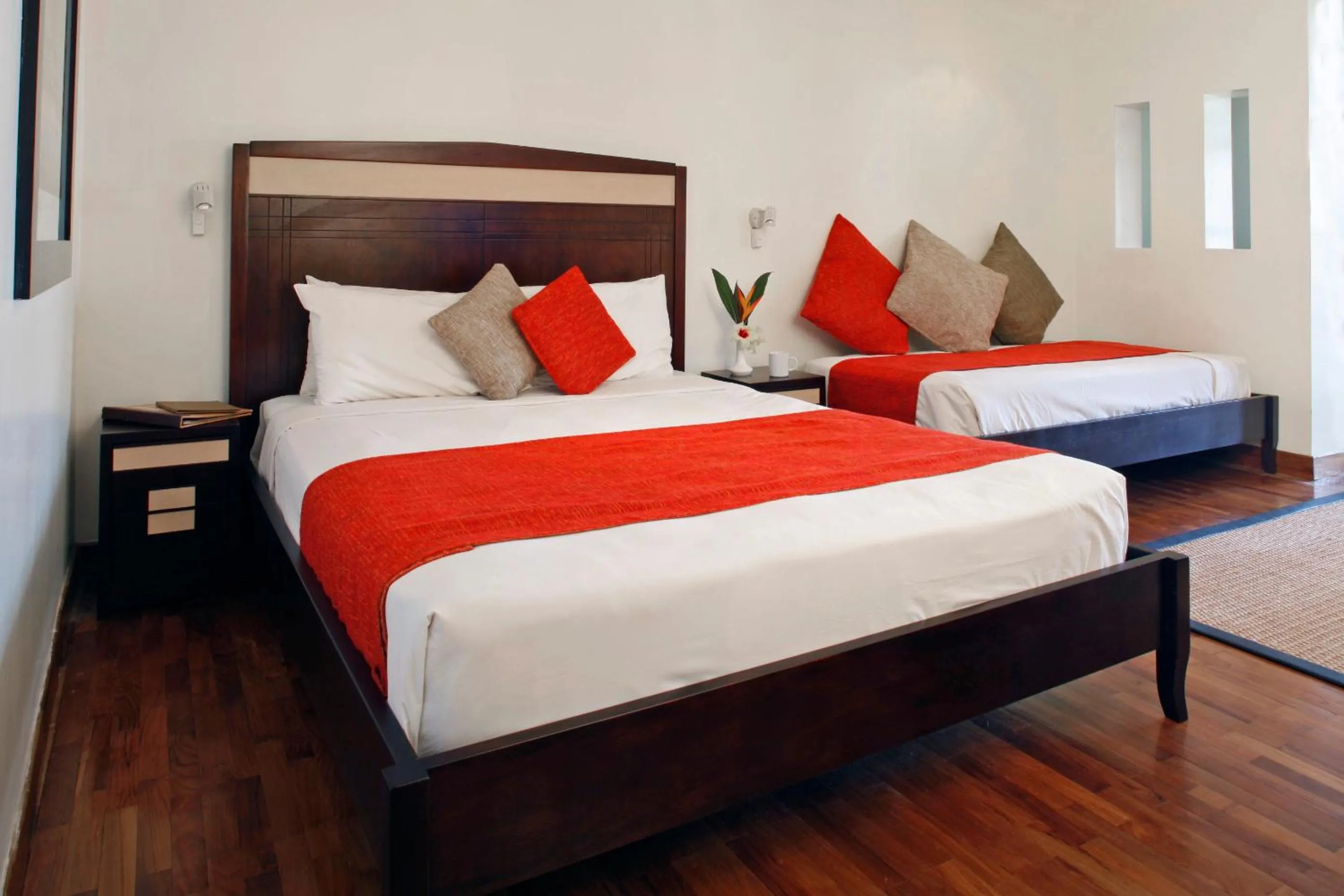 Bed in The Warwick Fiji