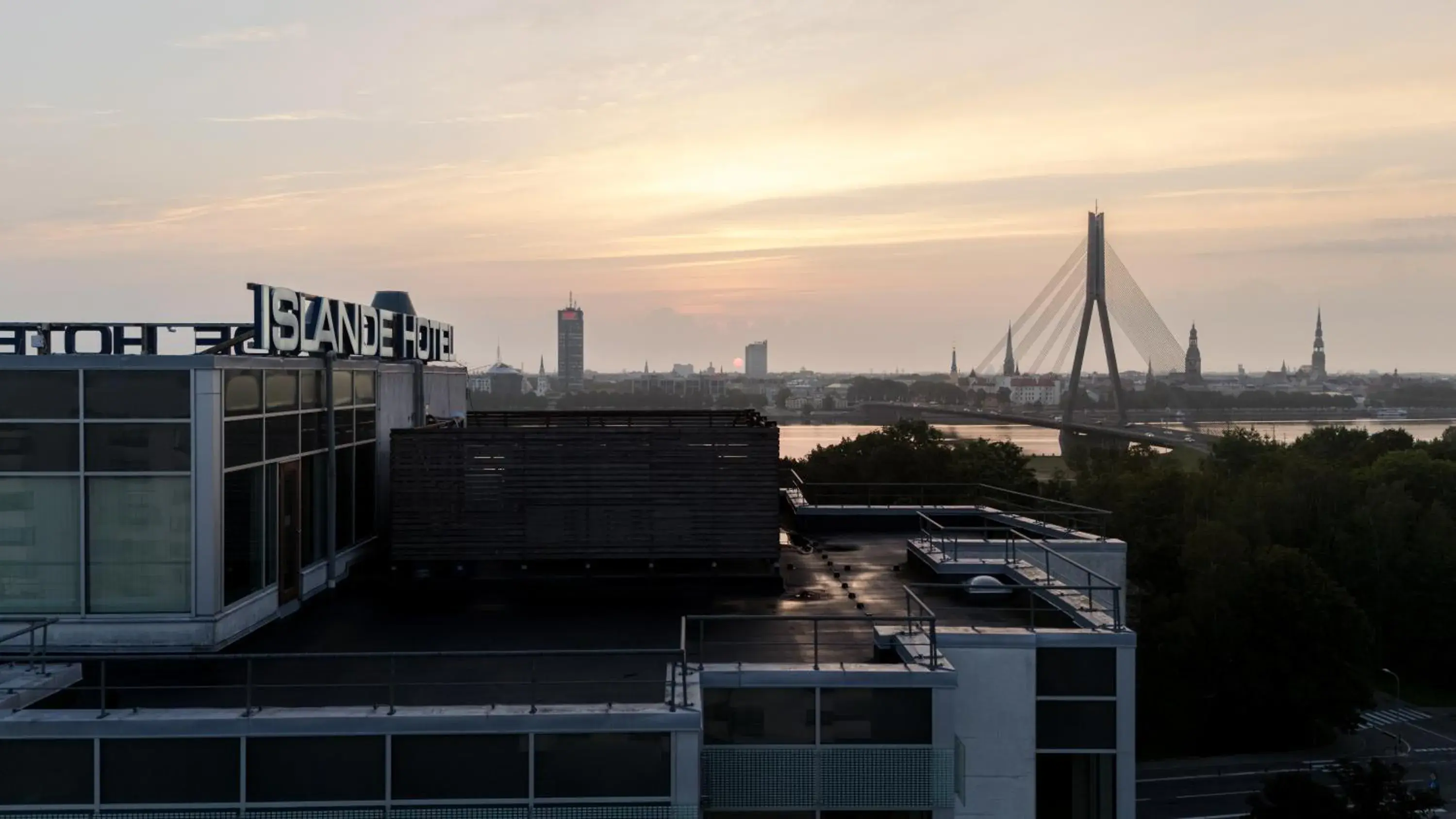 Property building in Riga Islande Hotel with FREE Parking Property building in Riga Islande Hotel with FREE Parking