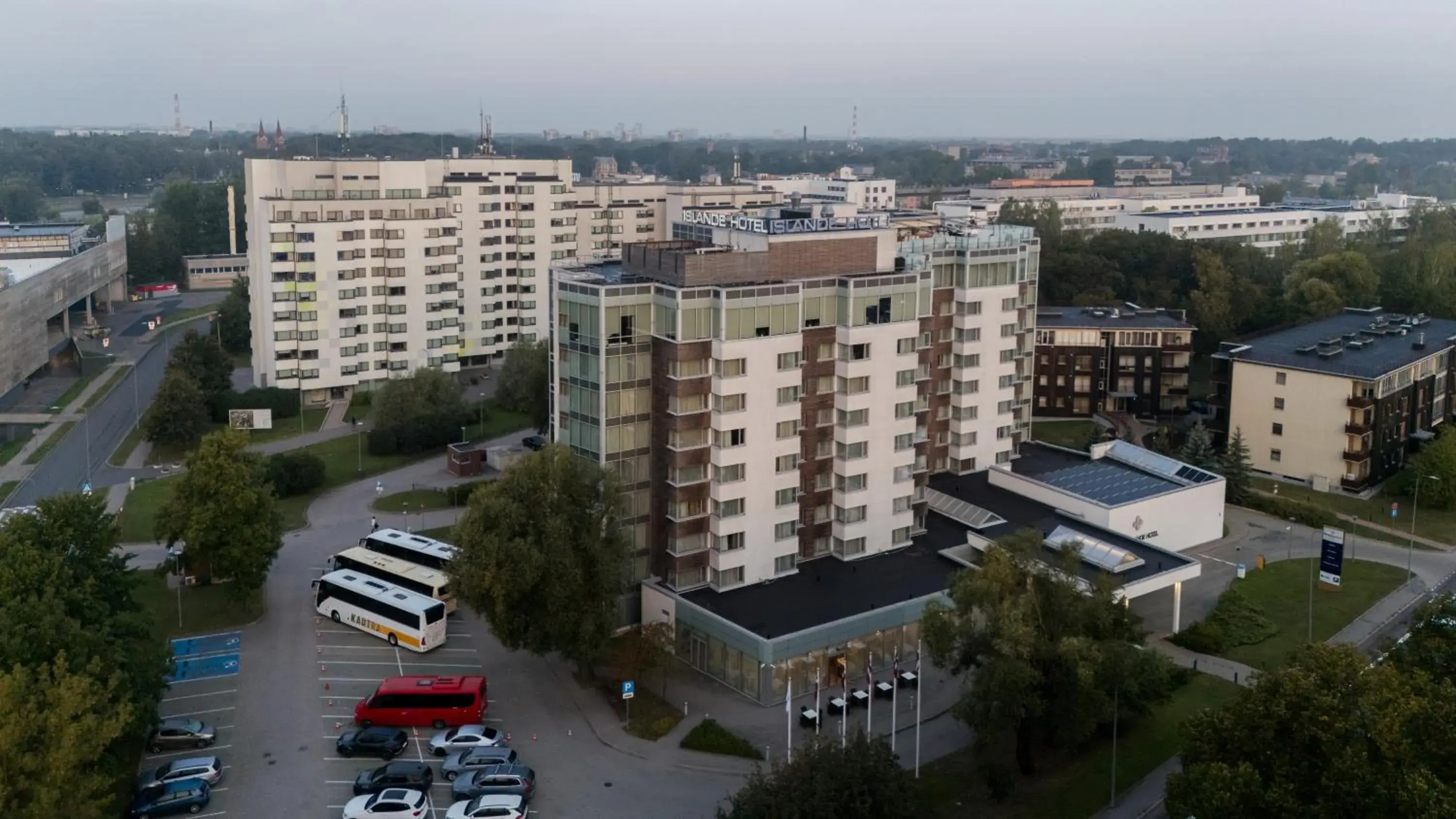 Property building in Riga Islande Hotel with FREE Parking Property building in Riga Islande Hotel with FREE Parking