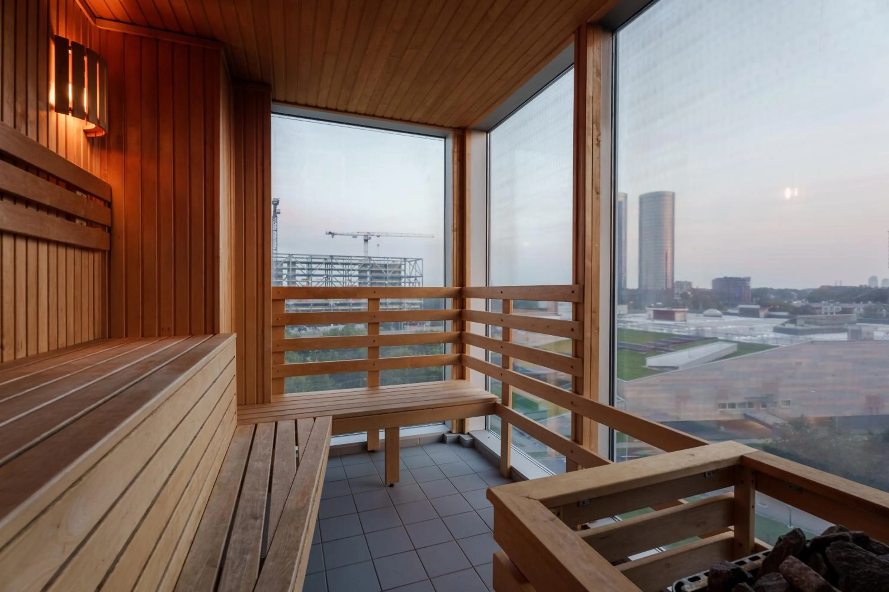Sauna in Riga Islande Hotel with FREE Parking