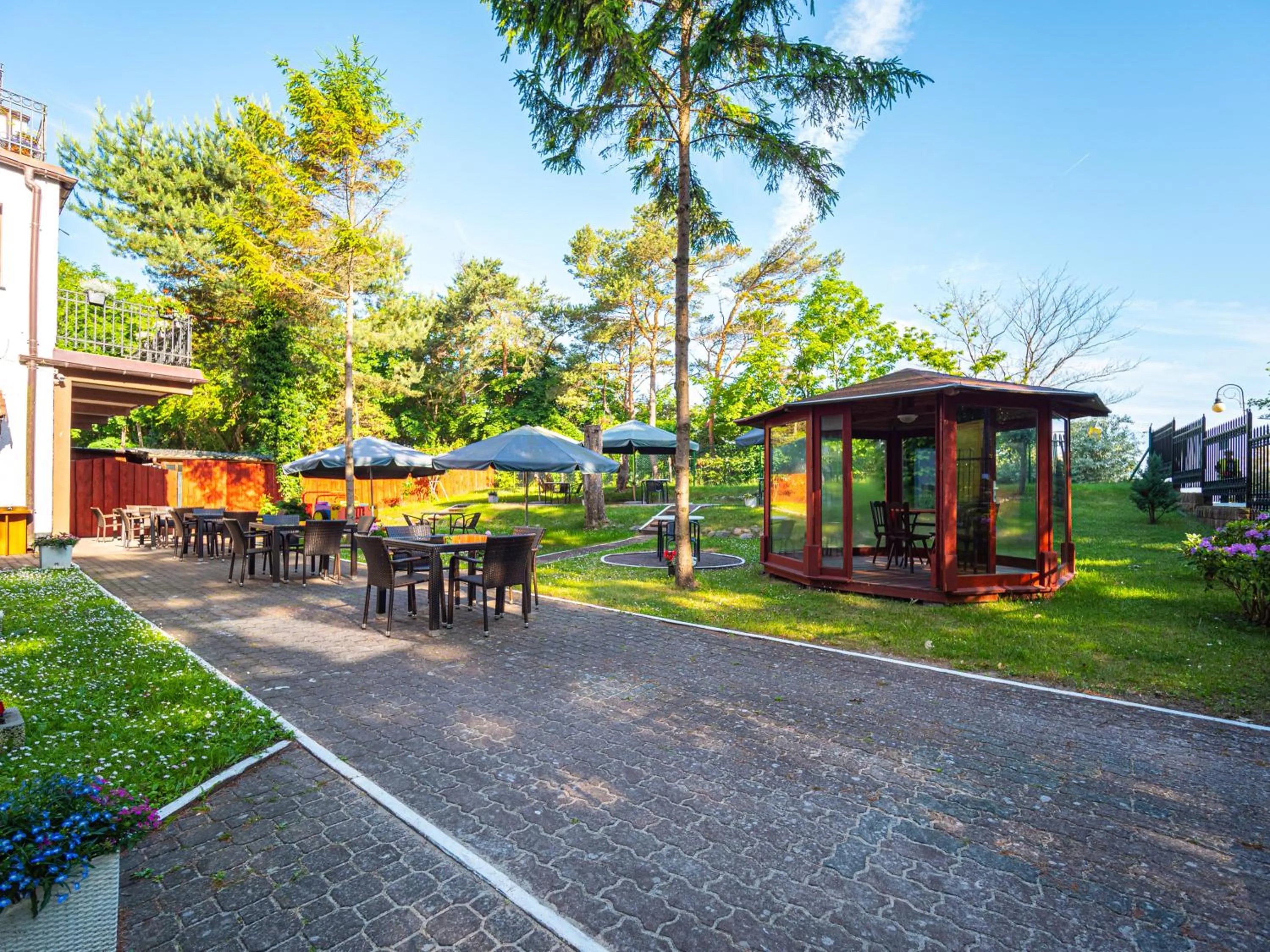 Patio in Ośrodek Wypoczynkowy AS PIK dawniej Hotel AS PIK