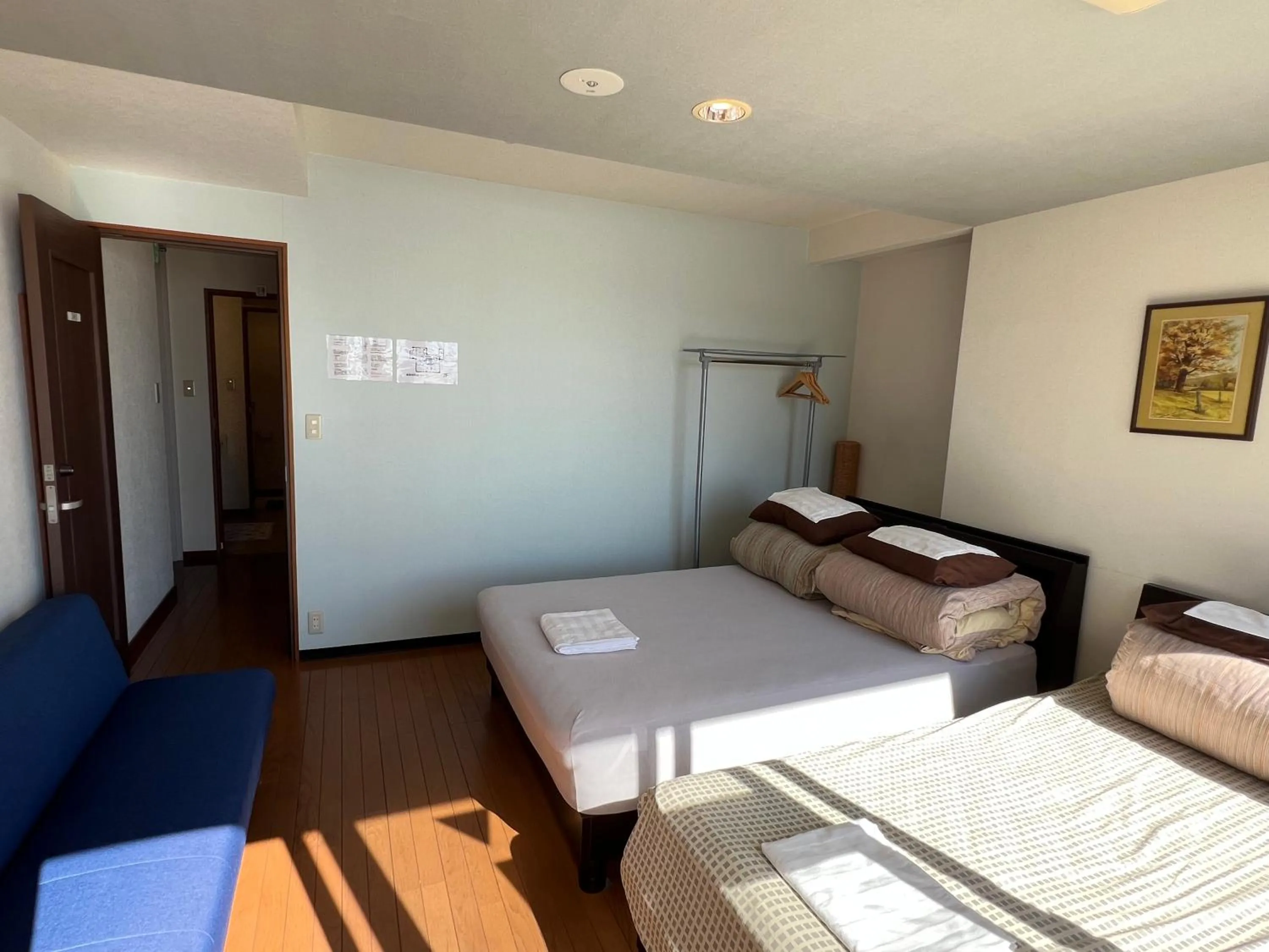 Bed in Atami Onsen Guest House Megumi 5 minutes walk from Atami Station