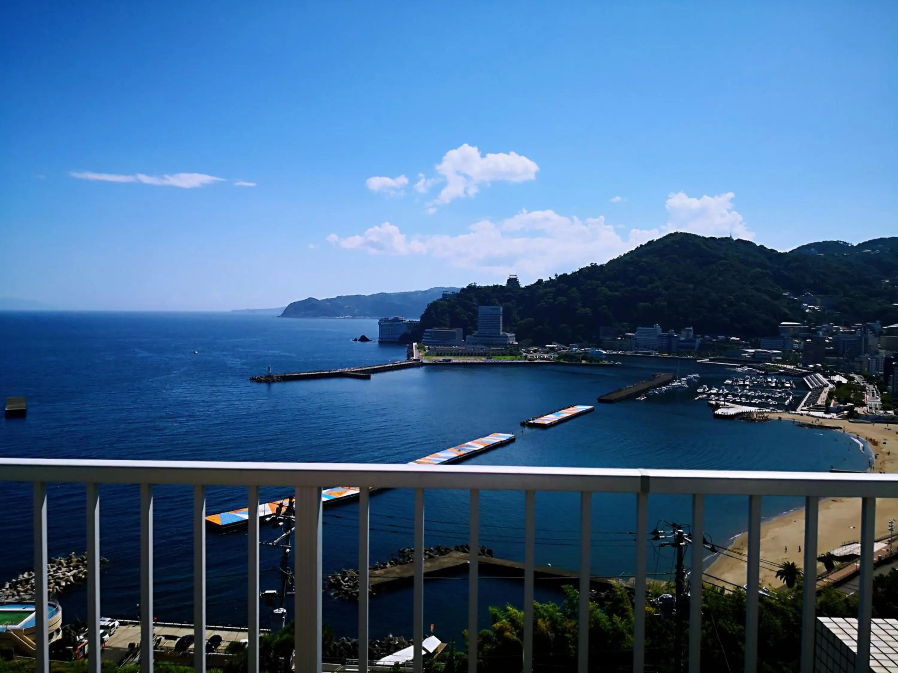Sea view in Atami Onsen Guest House Megumi 5 minutes walk from Atami Station