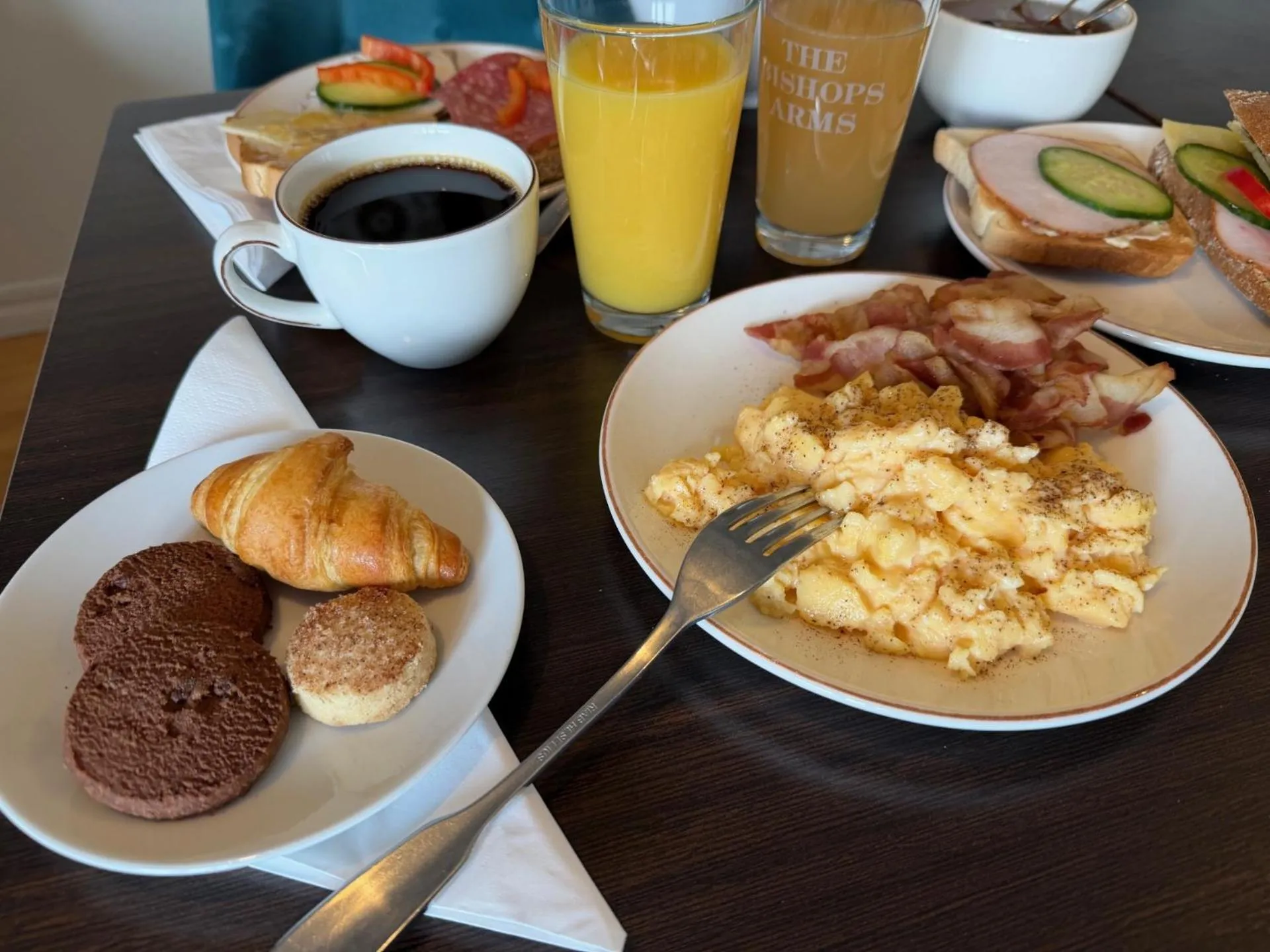 Breakfast in Hotel Bishops Arms Kristianstad