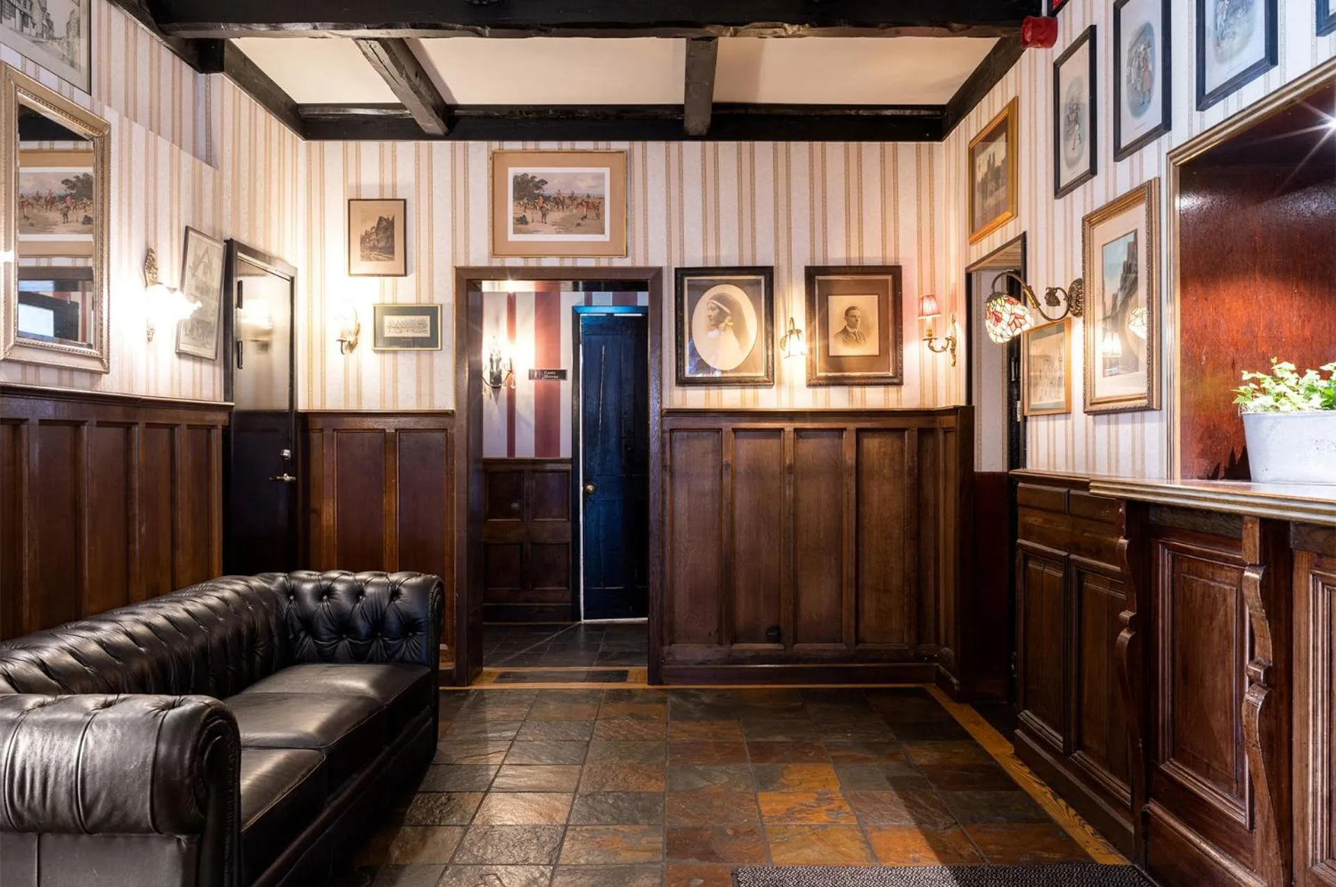 Lobby or reception in Hotel Bishops Arms Kristianstad