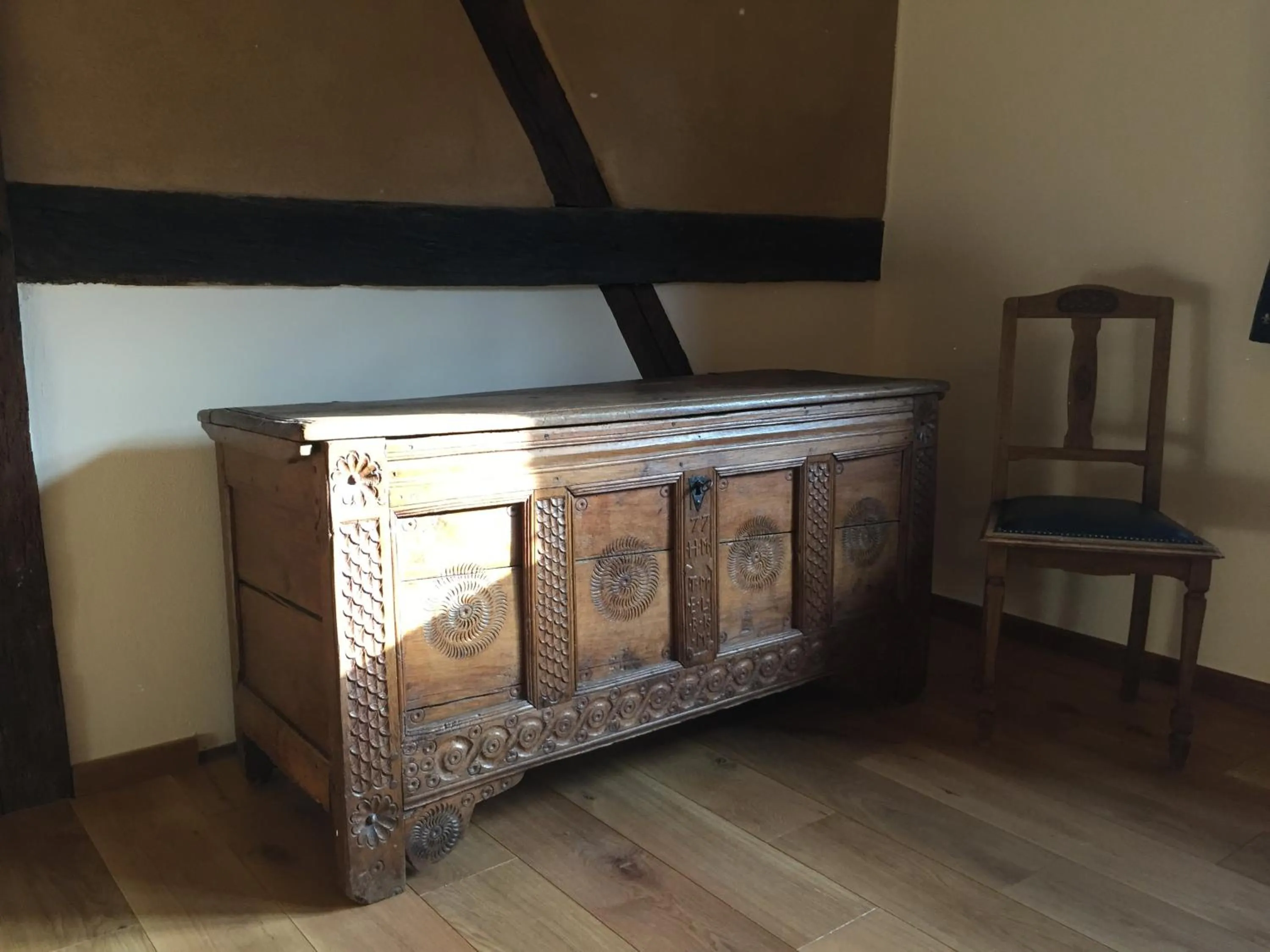 Bedroom in McMüller's Kemenate Fulda