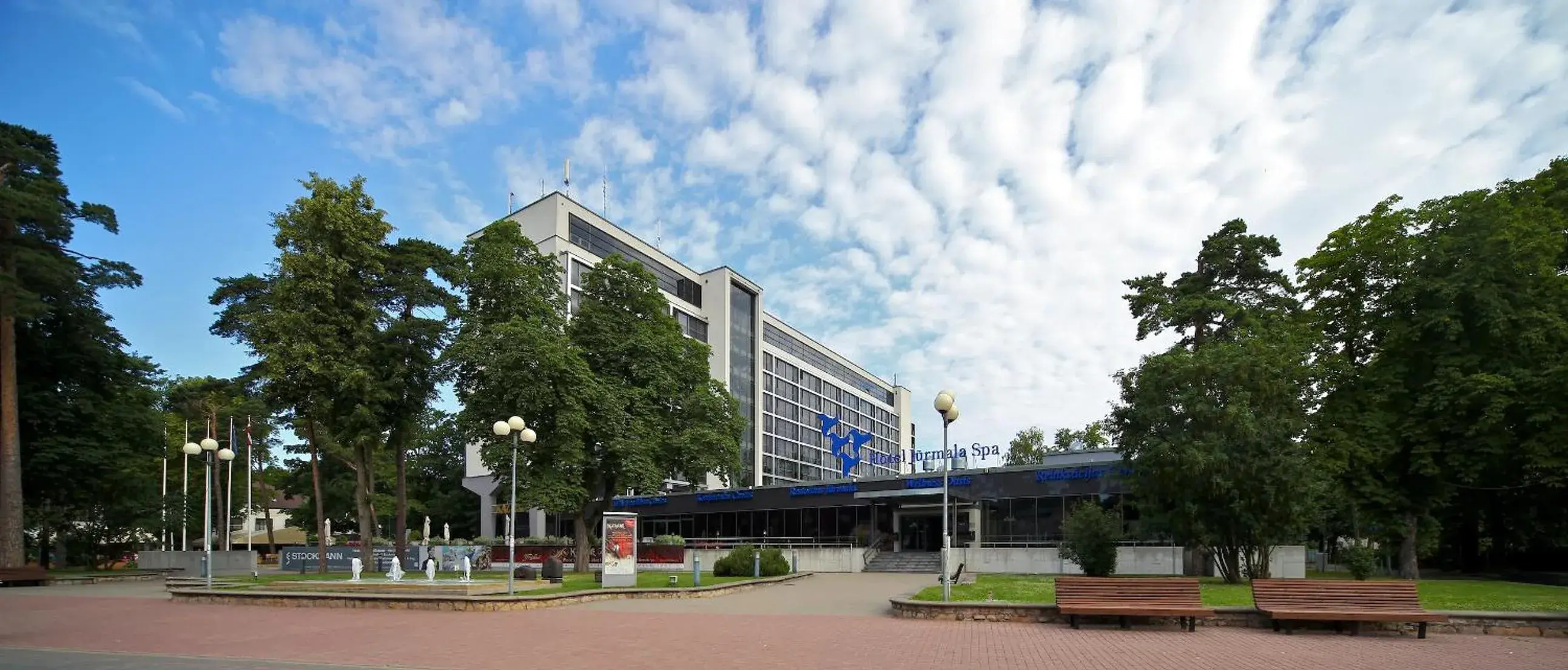 Property building in Hotel Jurmala Spa Property building in Hotel Jurmala Spa