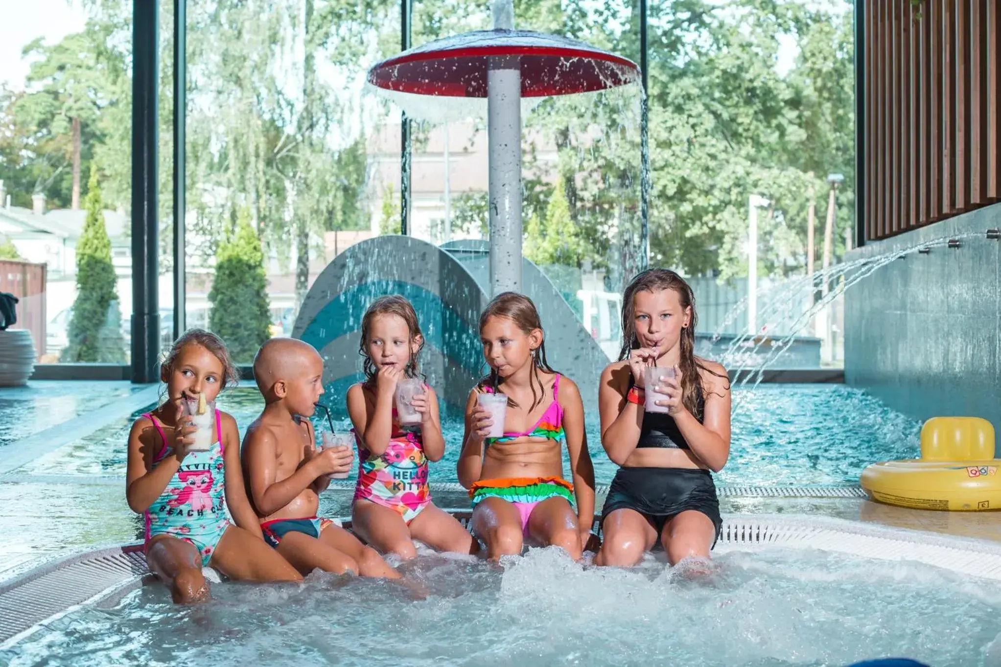 Swimming pool in Hotel Jurmala Spa Swimming pool in Hotel Jurmala Spa