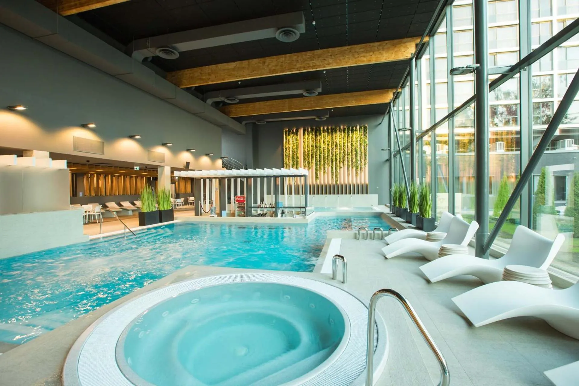 Swimming pool in Hotel Jurmala Spa