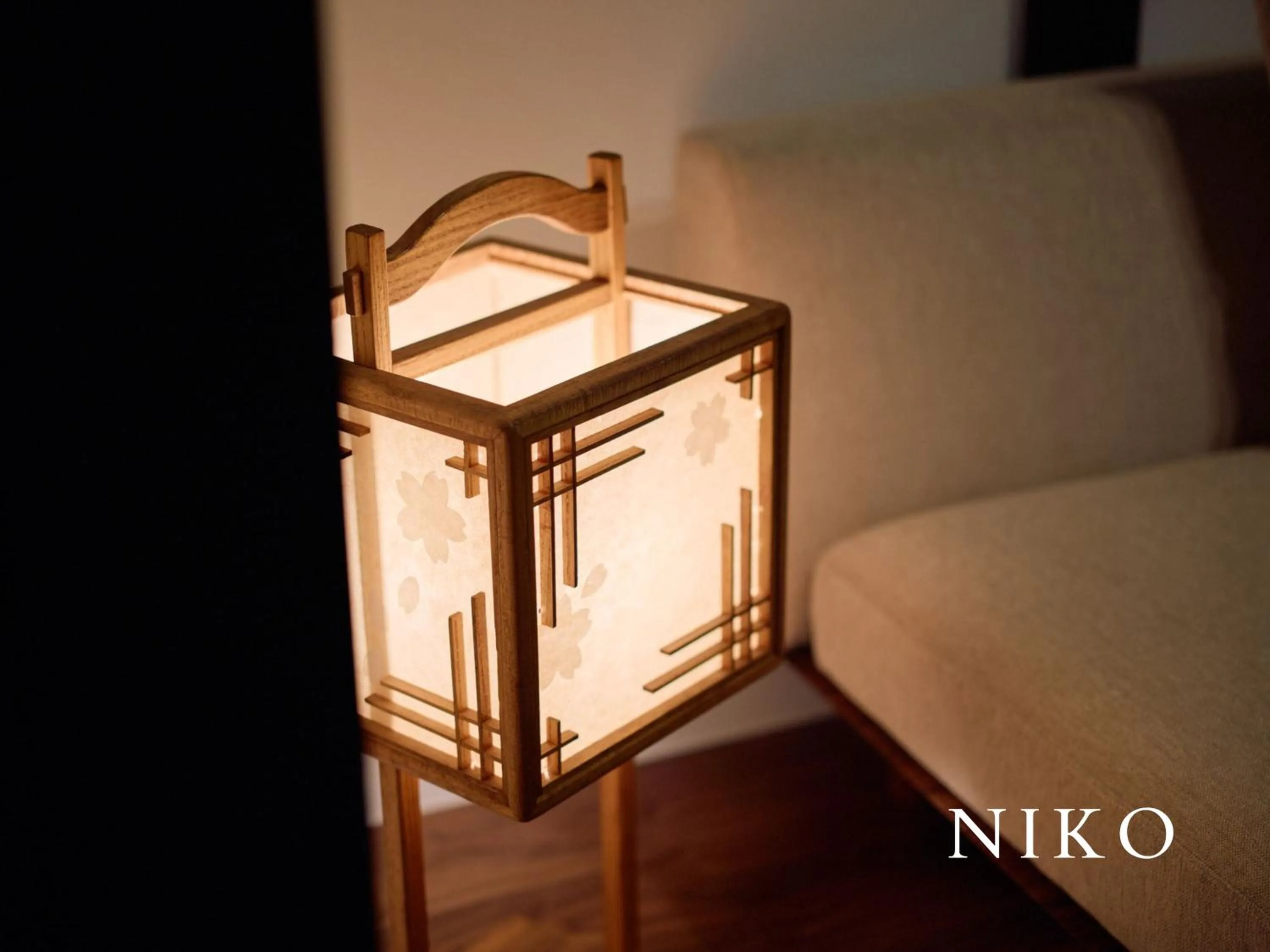 Living room in Kyoto Machiya Fukune