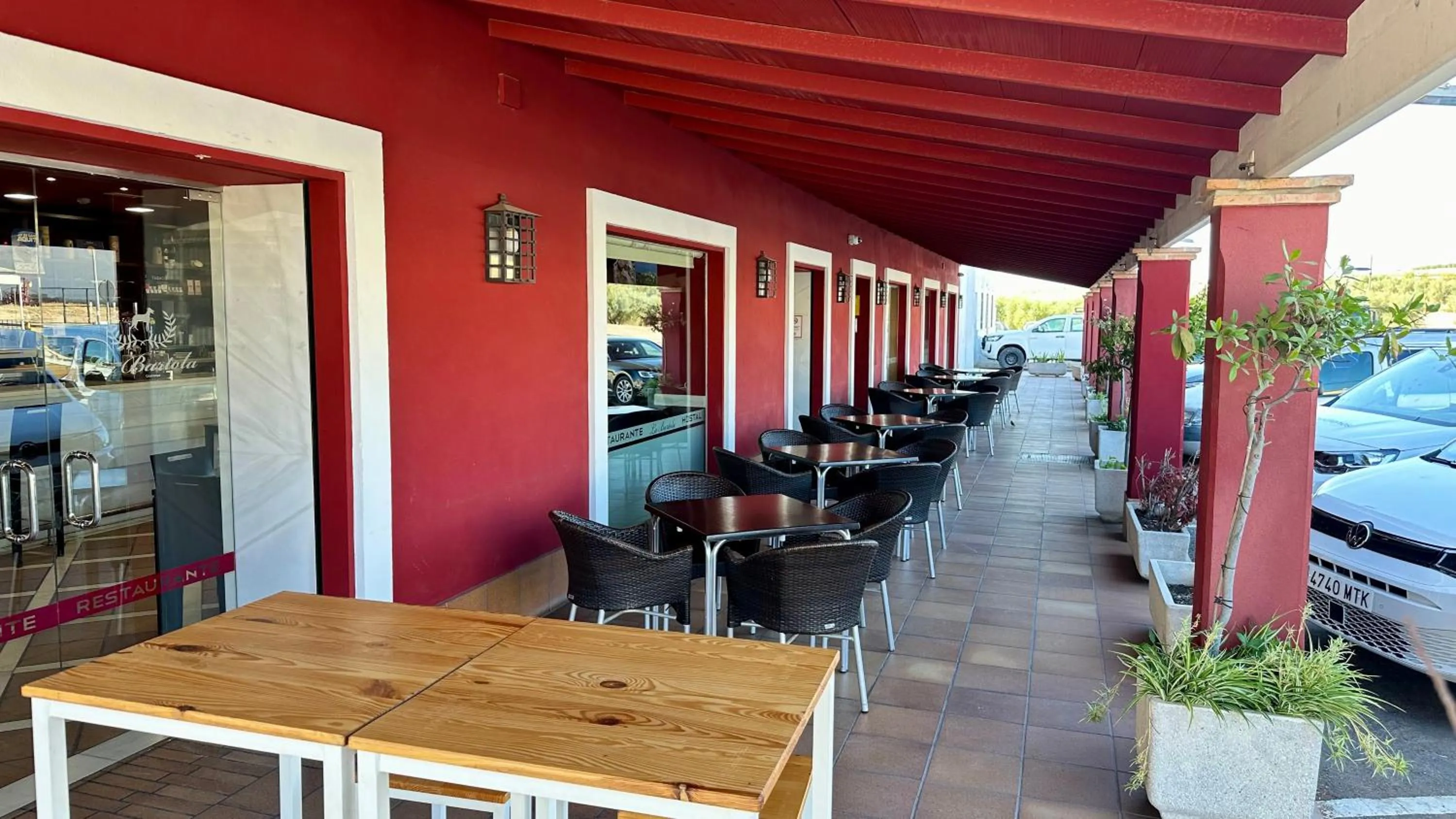 Facade/entrance in Hostal Restaurante La Bartola