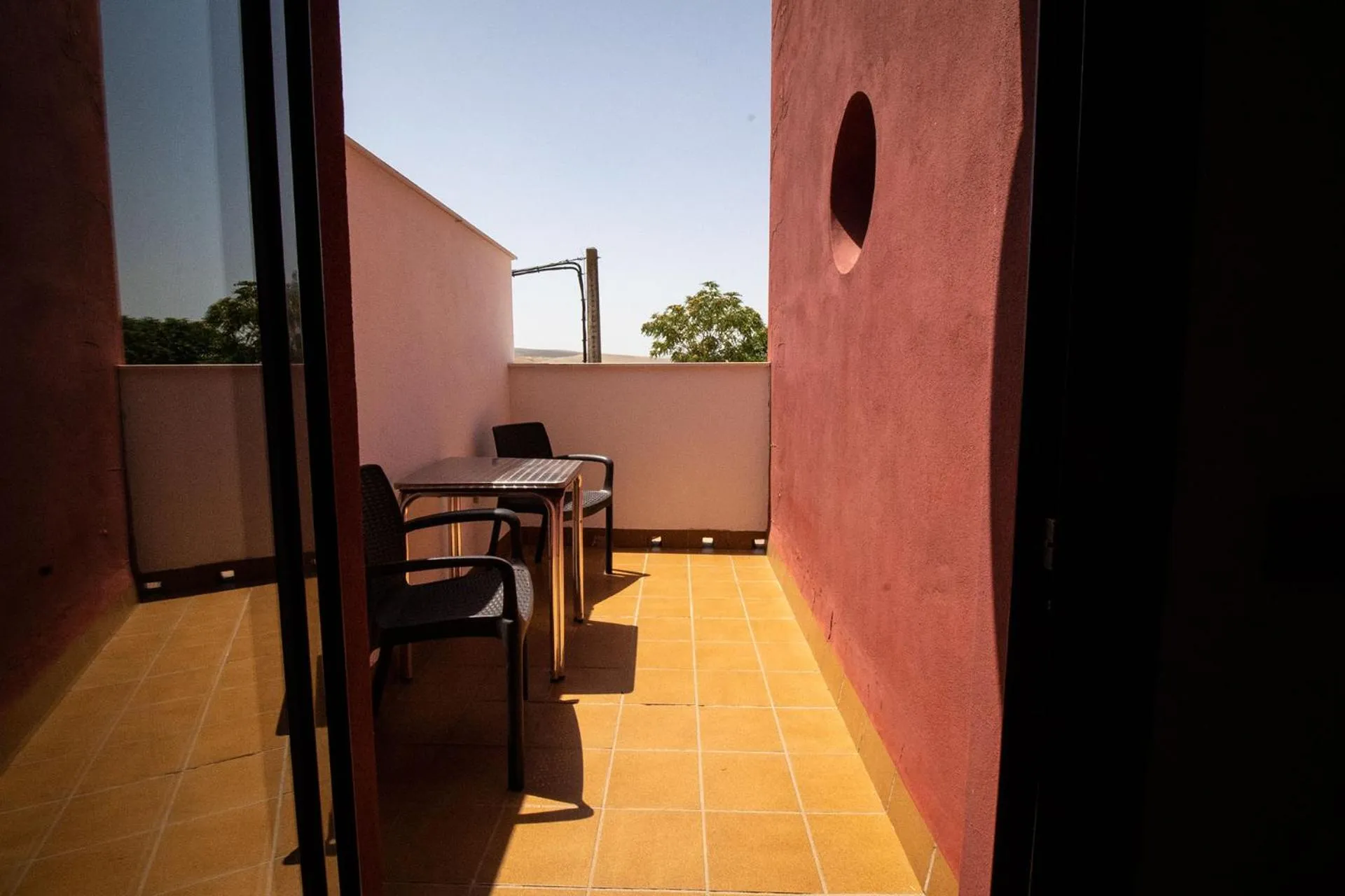 Balcony/Terrace in Hostal Restaurante La Bartola