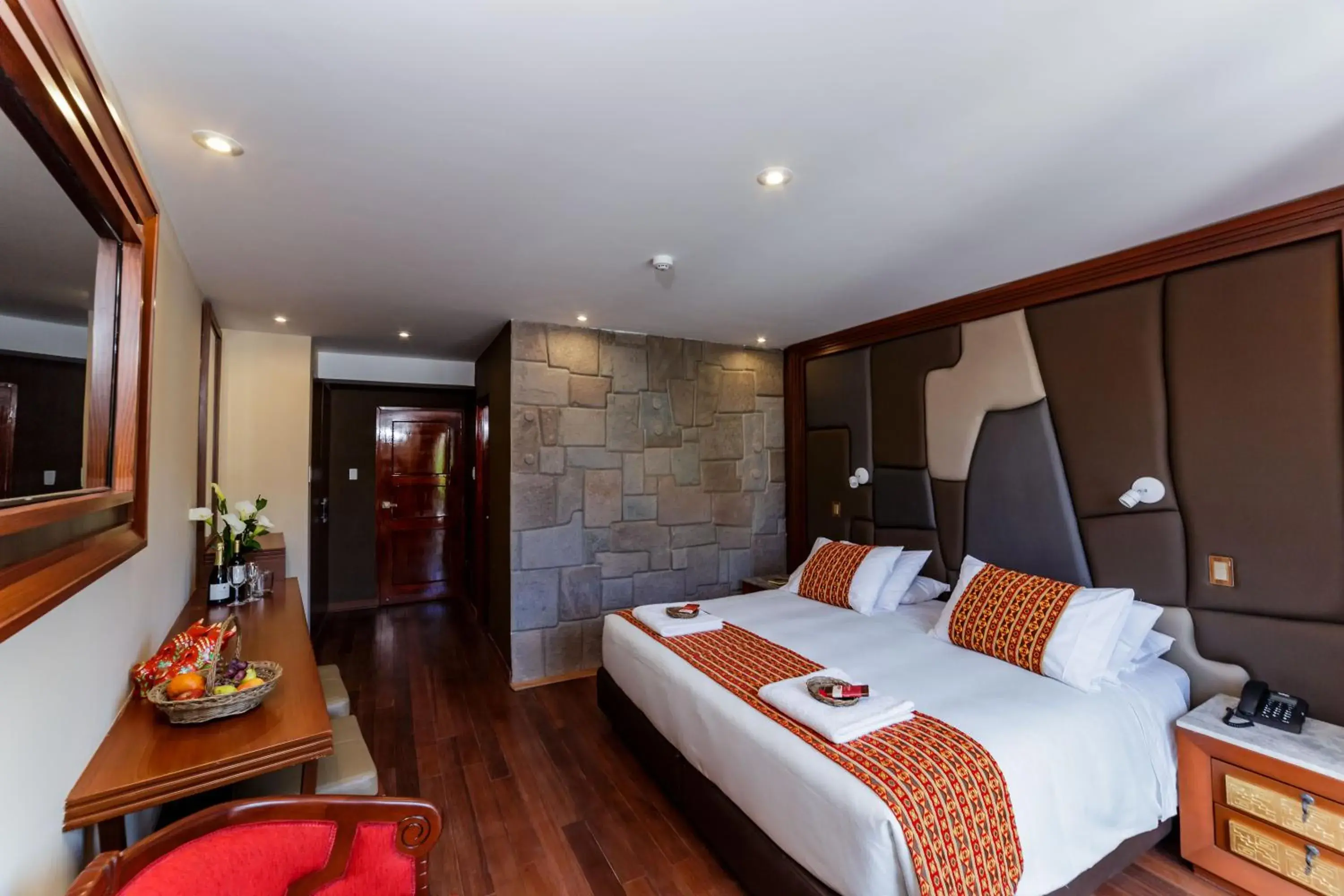 Bed in Yawar Inka Hotel Bed in Yawar Inka Hotel