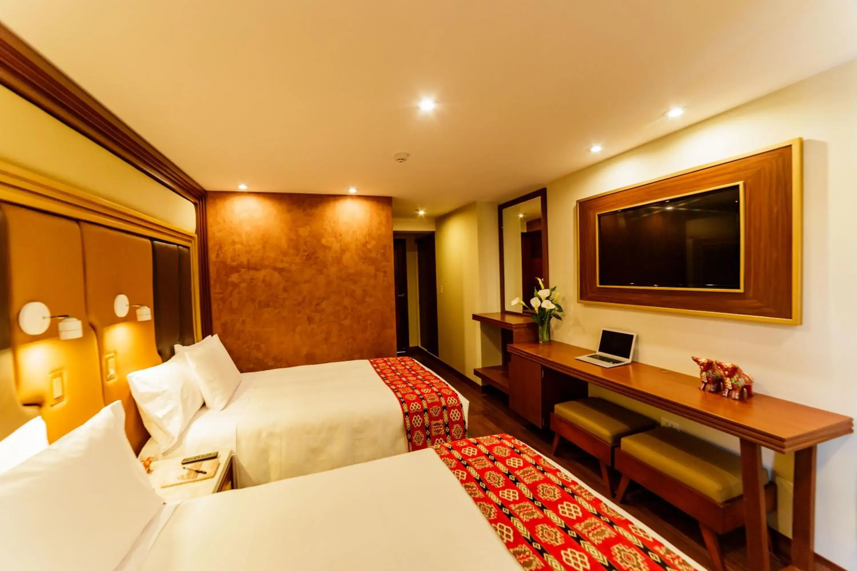 Bed in Yawar Inka Hotel Bed in Yawar Inka Hotel