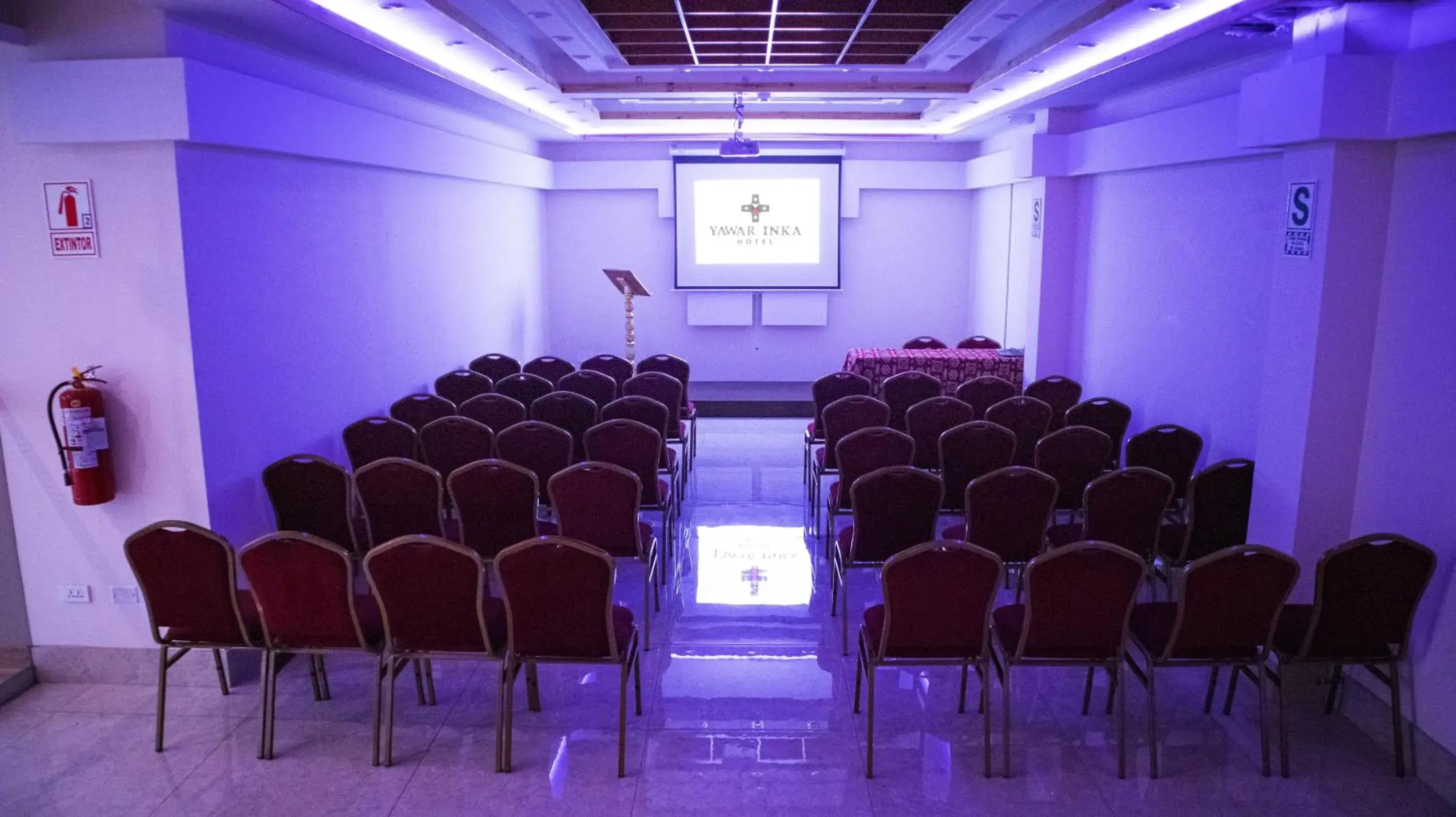 Living room in Yawar Inka Hotel Living room in Yawar Inka Hotel