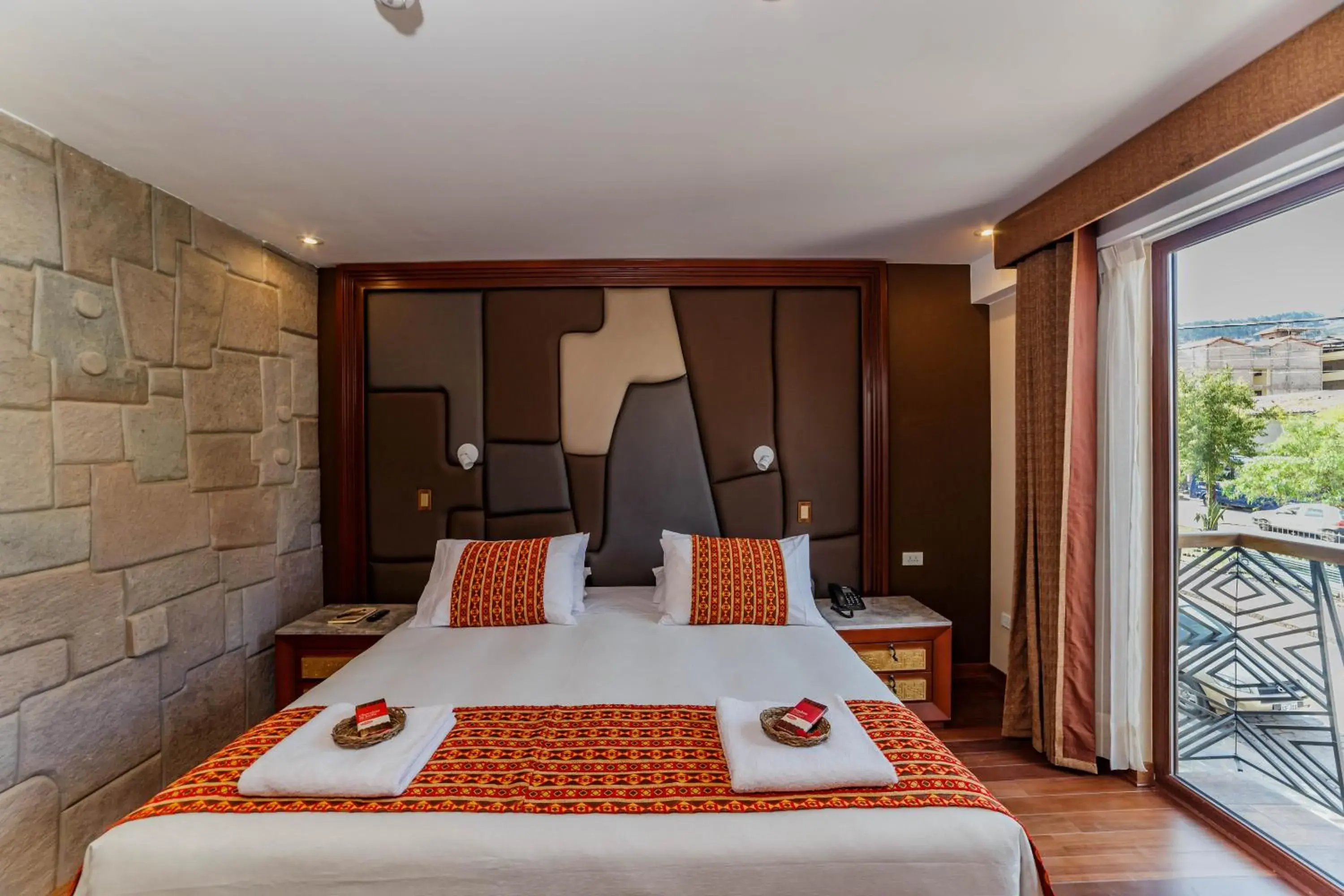 Bed in Yawar Inka Hotel Bed in Yawar Inka Hotel