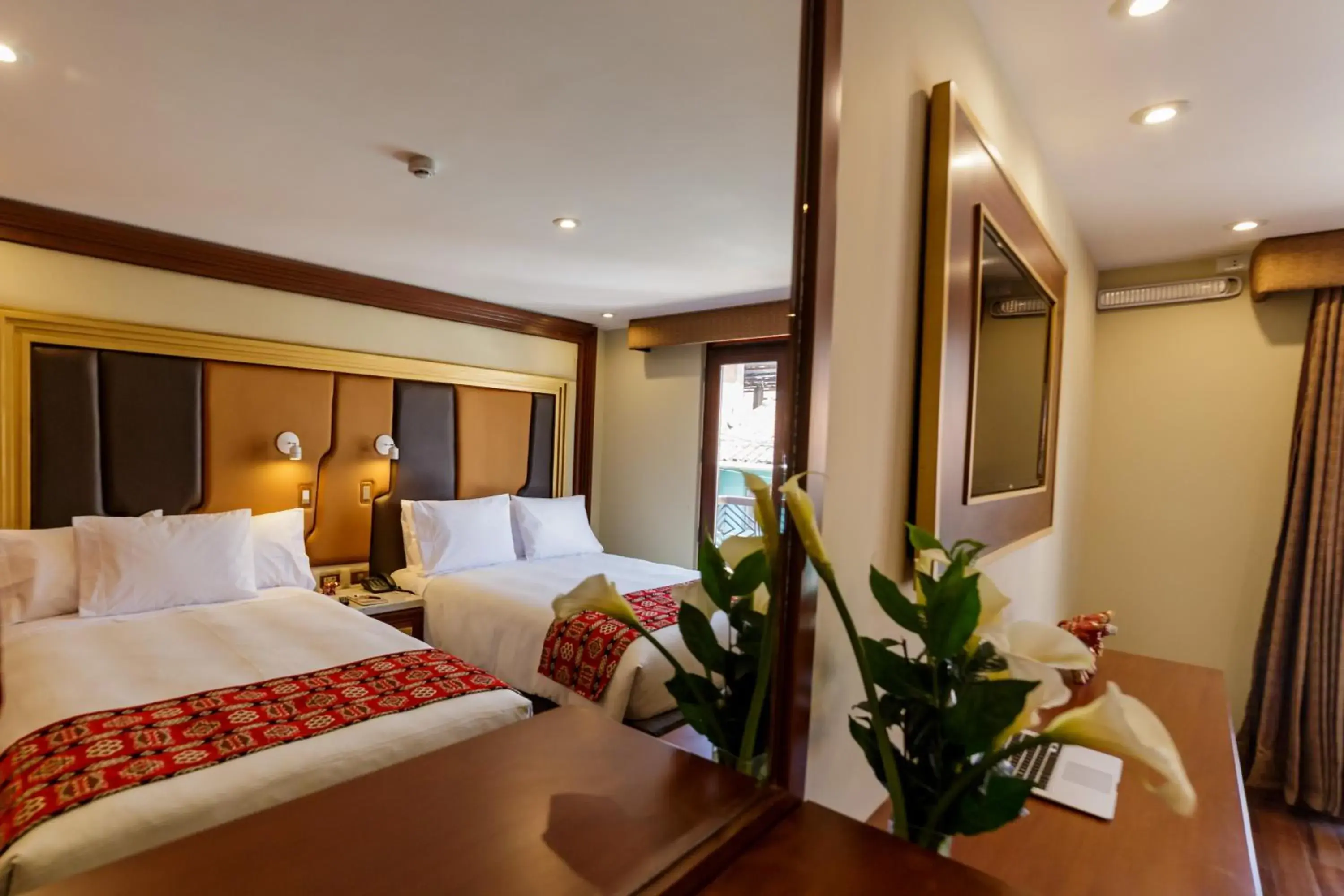 Bed in Yawar Inka Hotel Bed in Yawar Inka Hotel