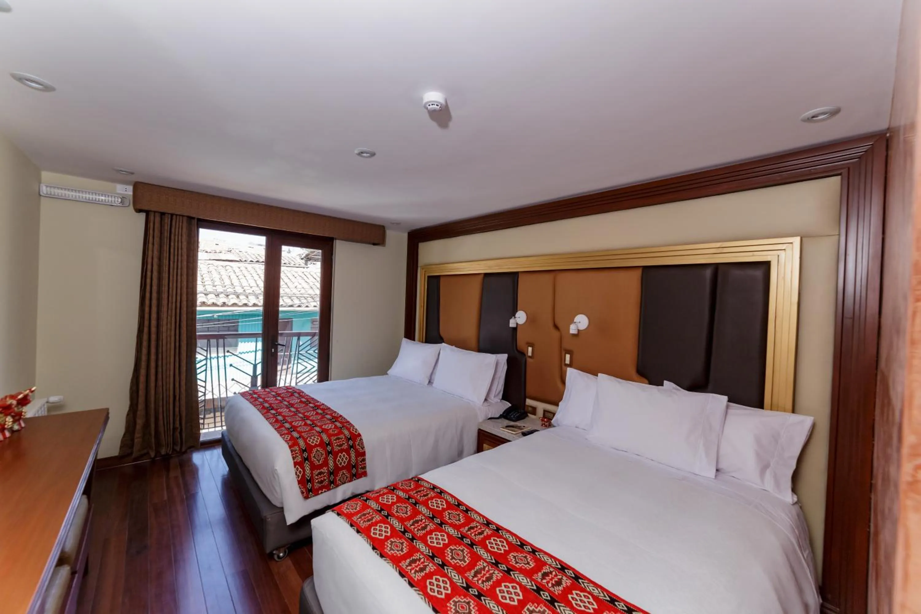 Bed in Yawar Inka Hotel