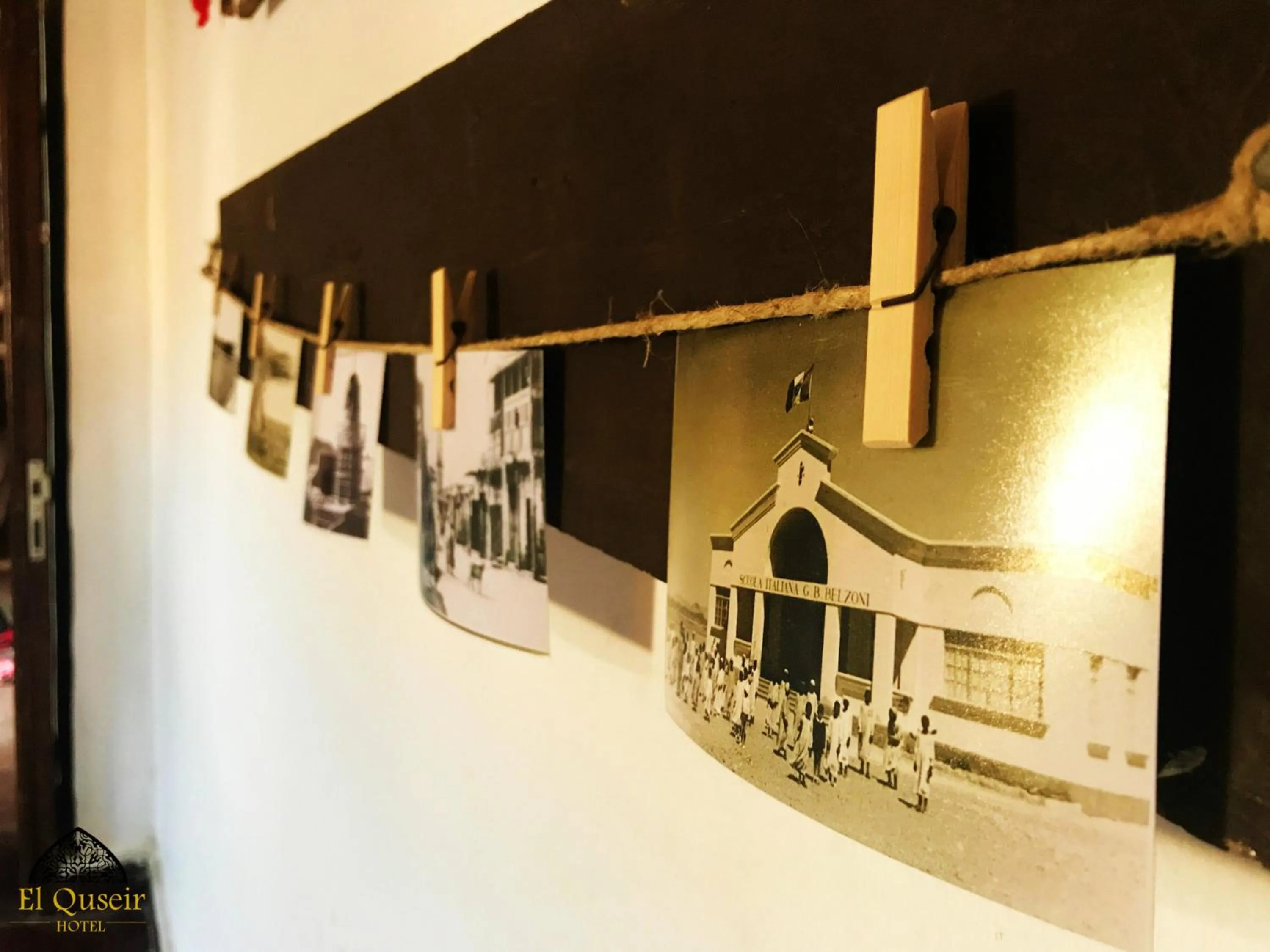 Communal lounge/ TV room in El Quseir Hotel