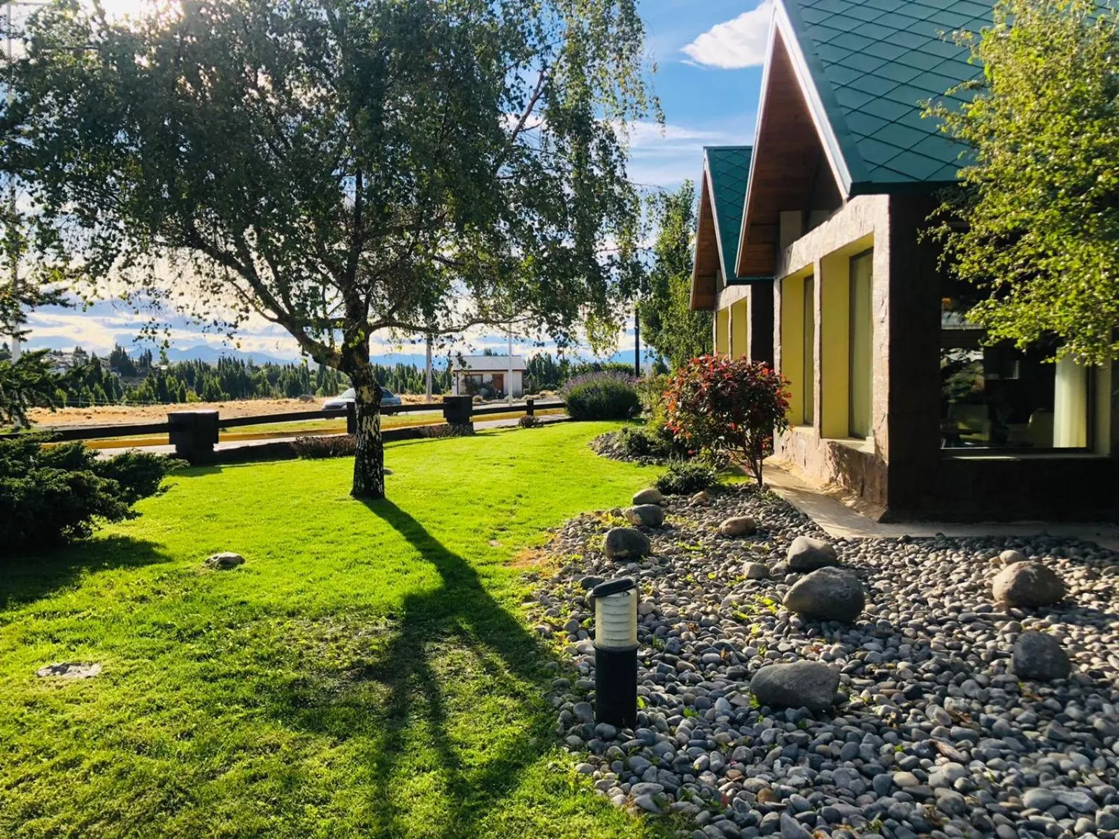 Garden view in Konke Calafate Hotel