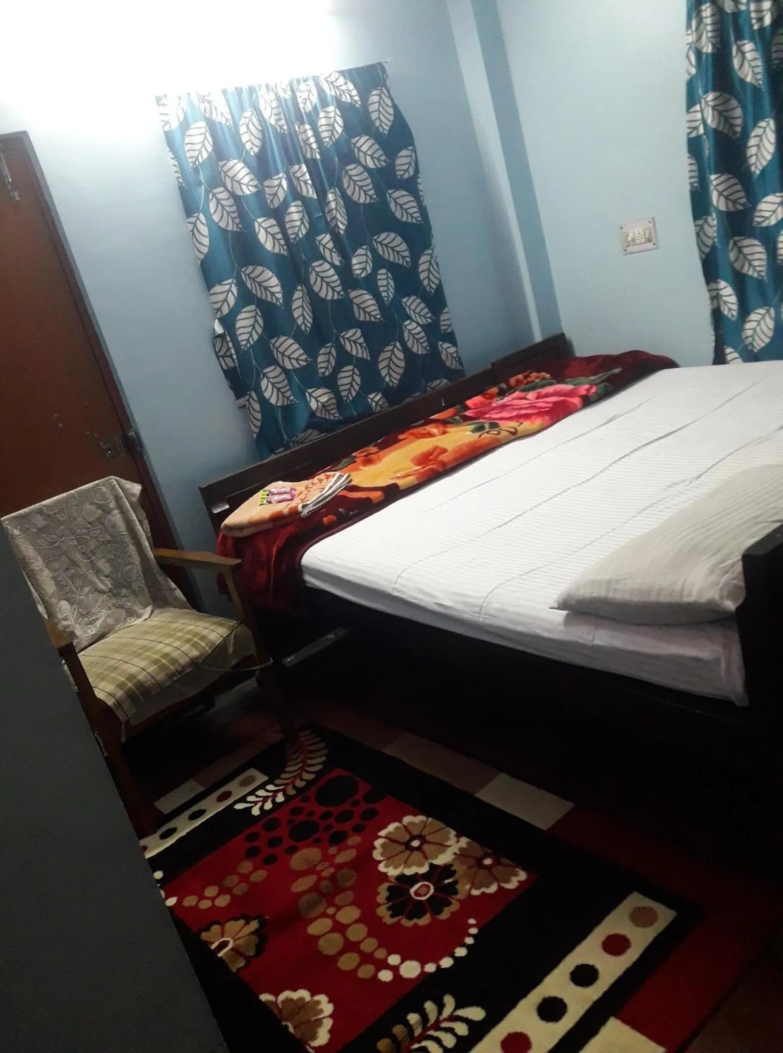 Bed in Kiran Guest House