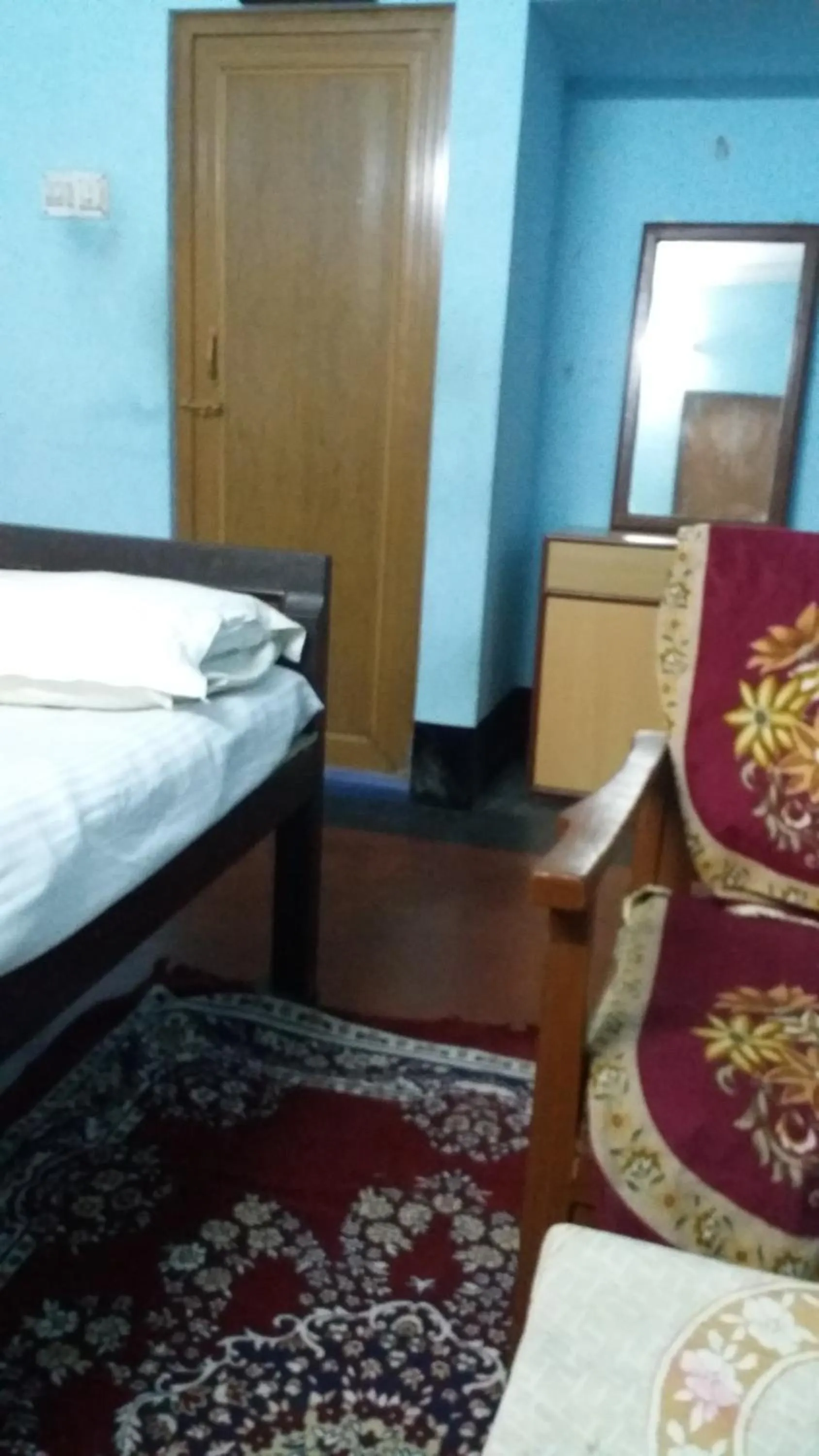 Bed in Kiran Guest House