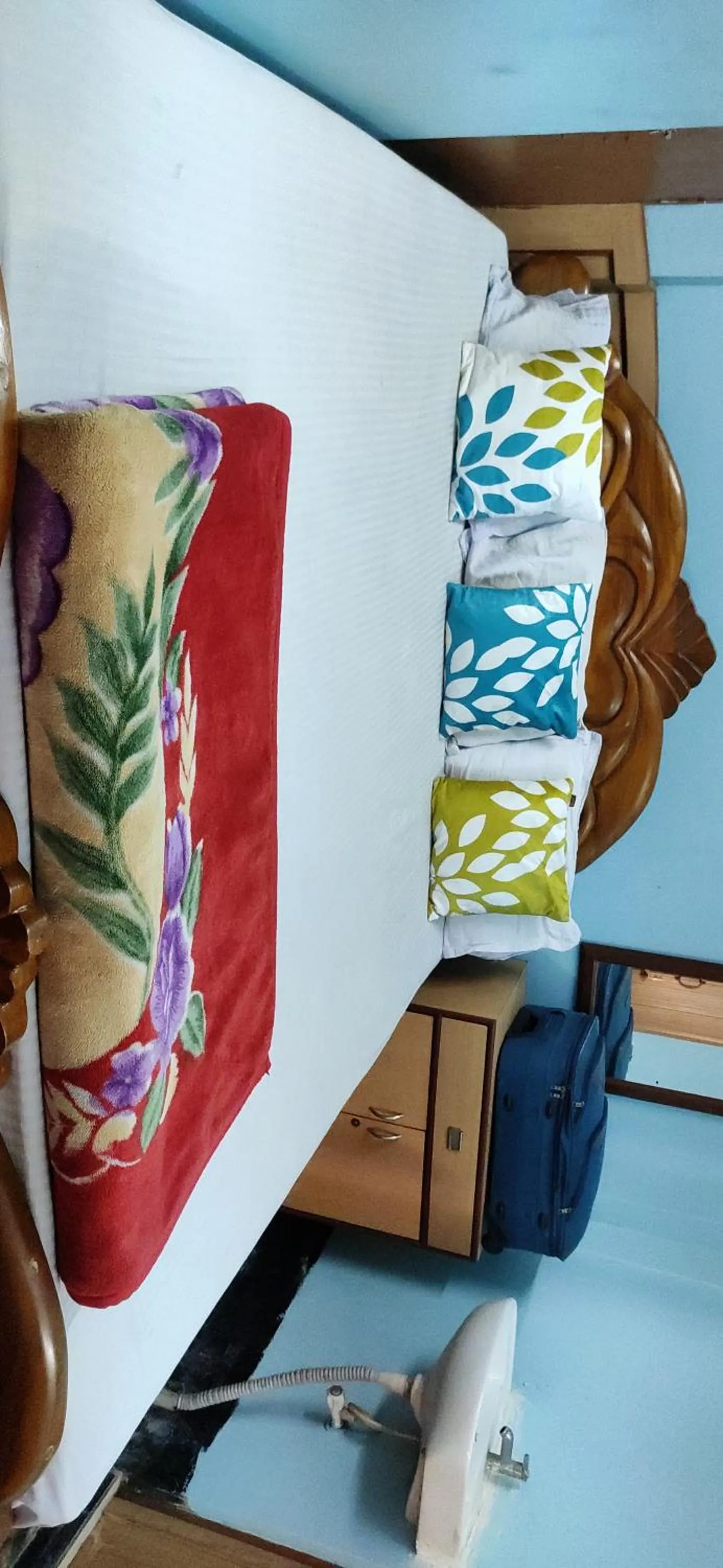 Bed in Kiran Guest House