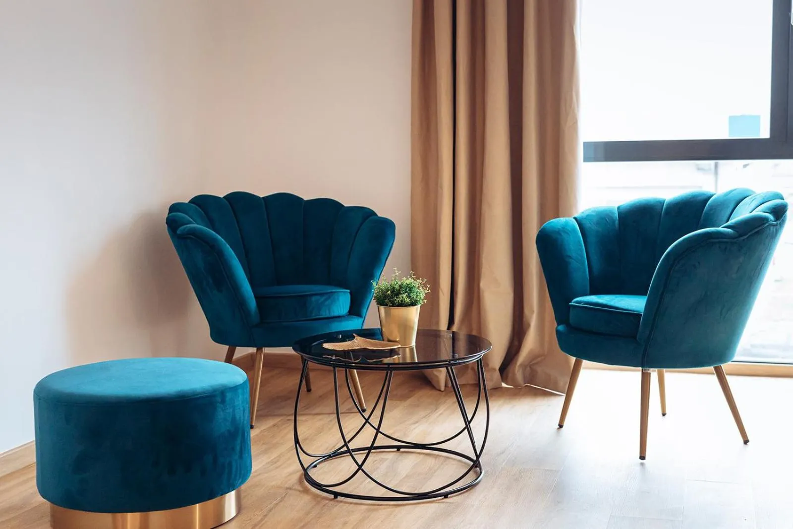 Seating area in Antunović Hotel East