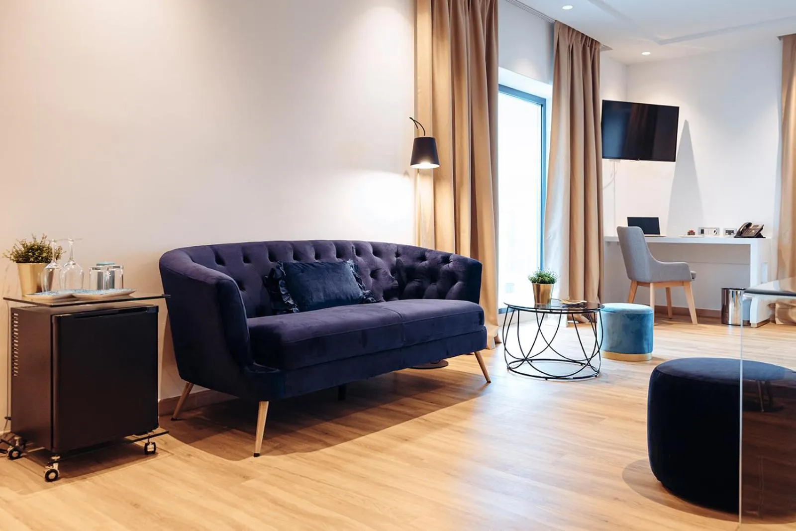 Seating area in Antunović Hotel East