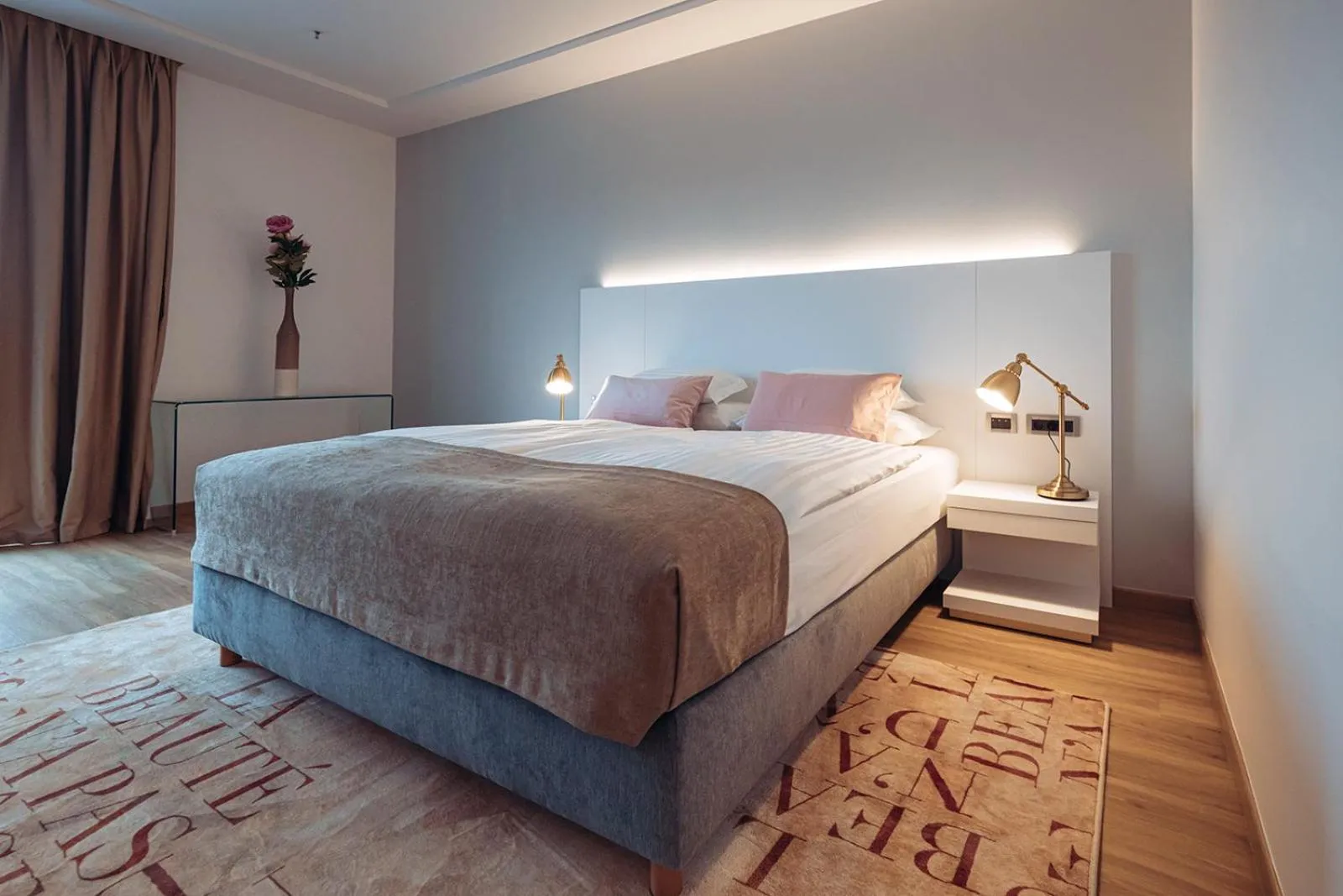 Bed in Antunović Hotel East