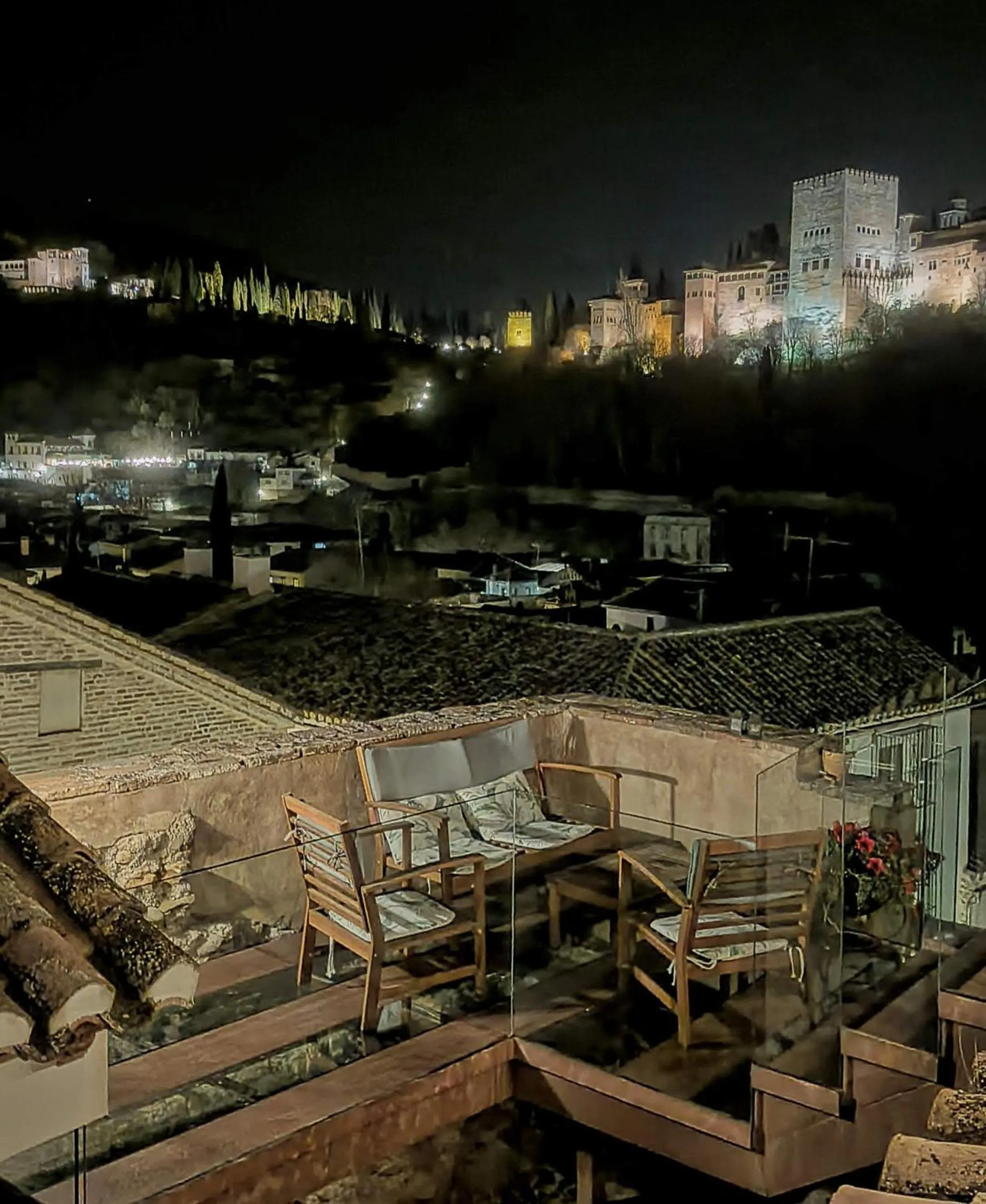 Balcony/Terrace in Apartamentos Alhambra