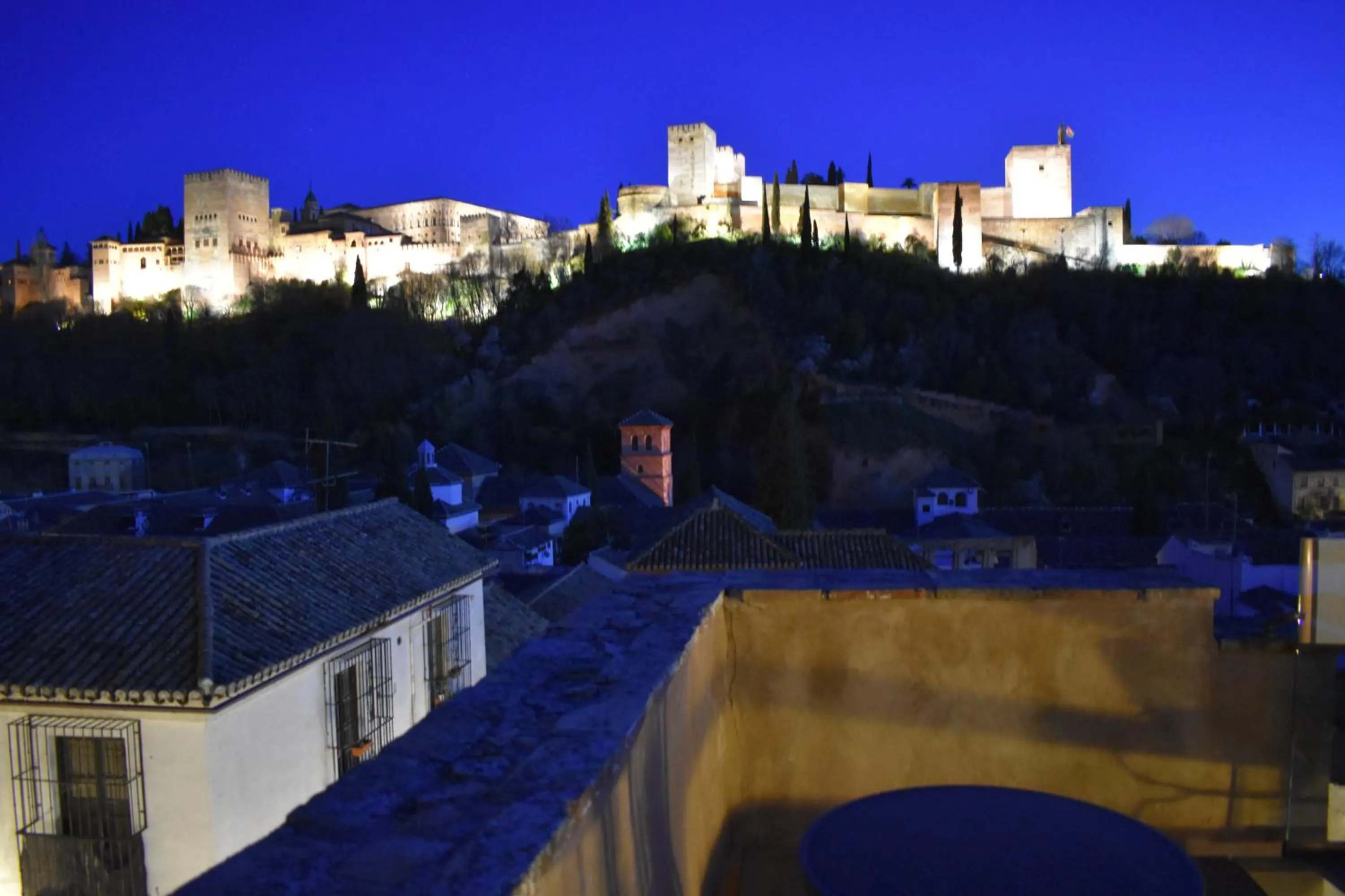 Balcony/Terrace in Apartamentos Alhambra