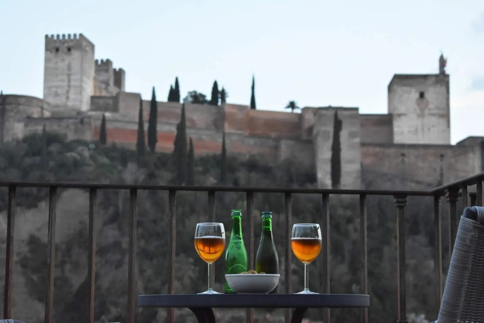 Balcony/Terrace in Apartamentos Alhambra