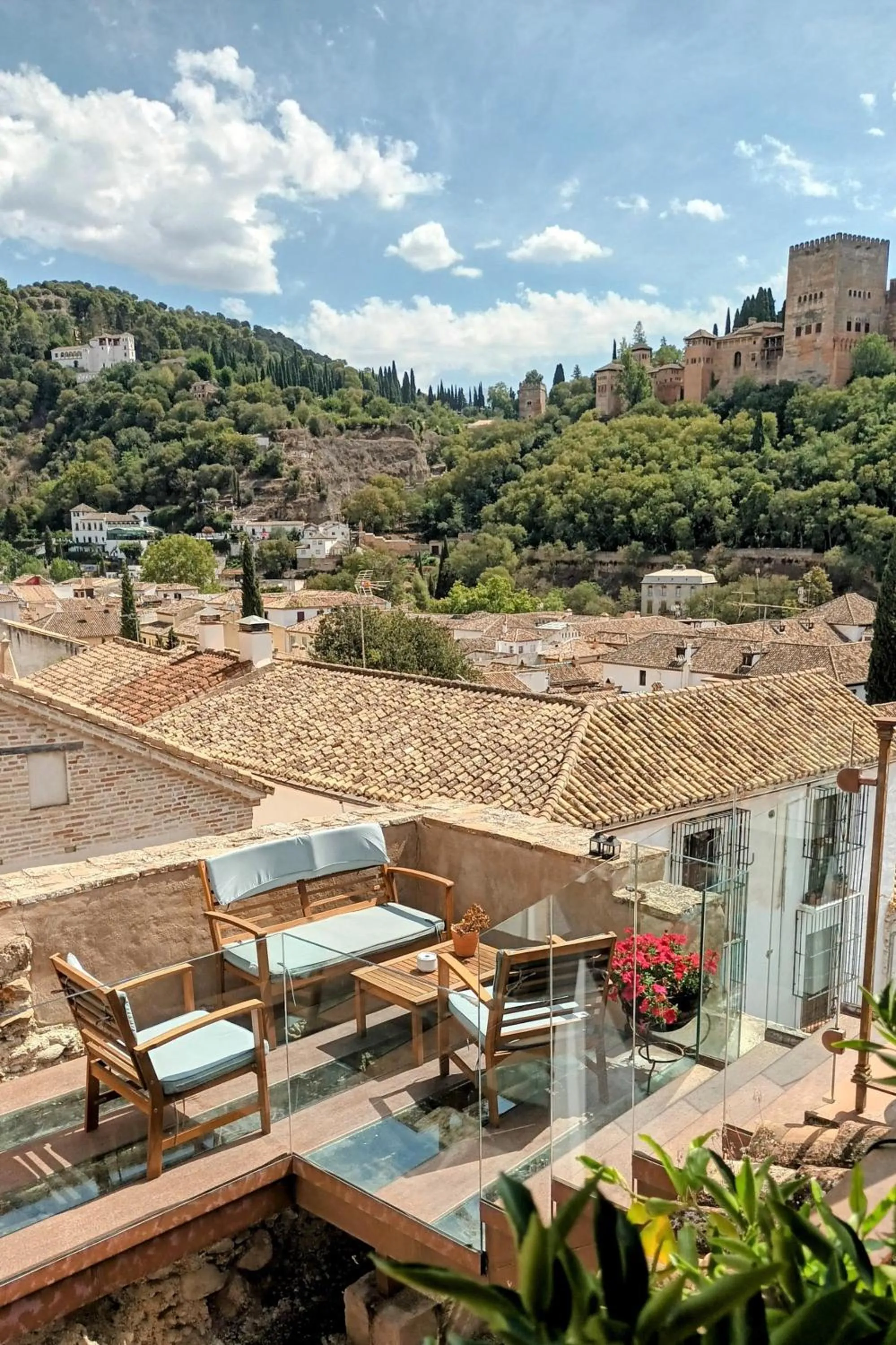 Balcony/Terrace in Apartamentos Alhambra