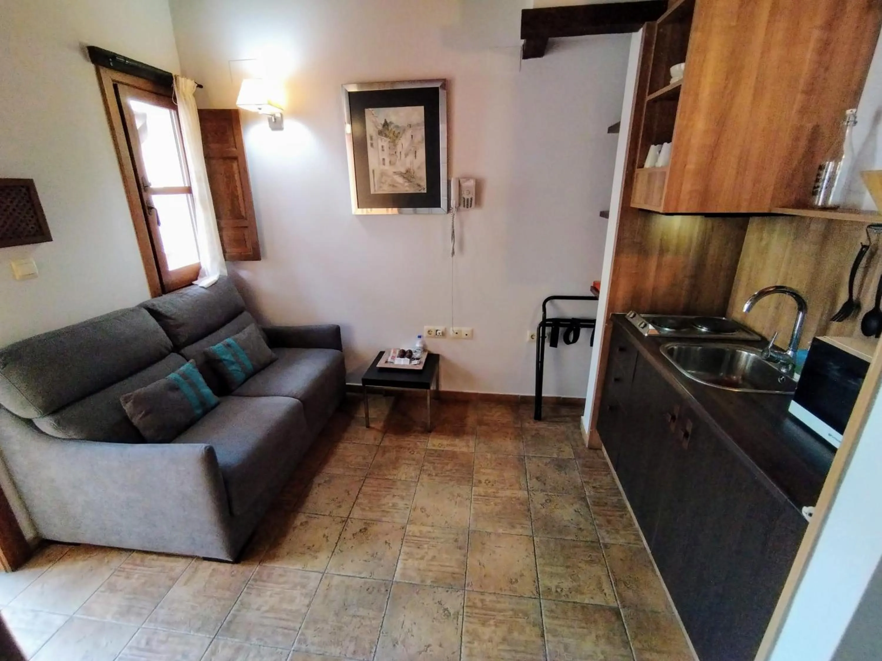 Seating area in Apartamentos Alhambra