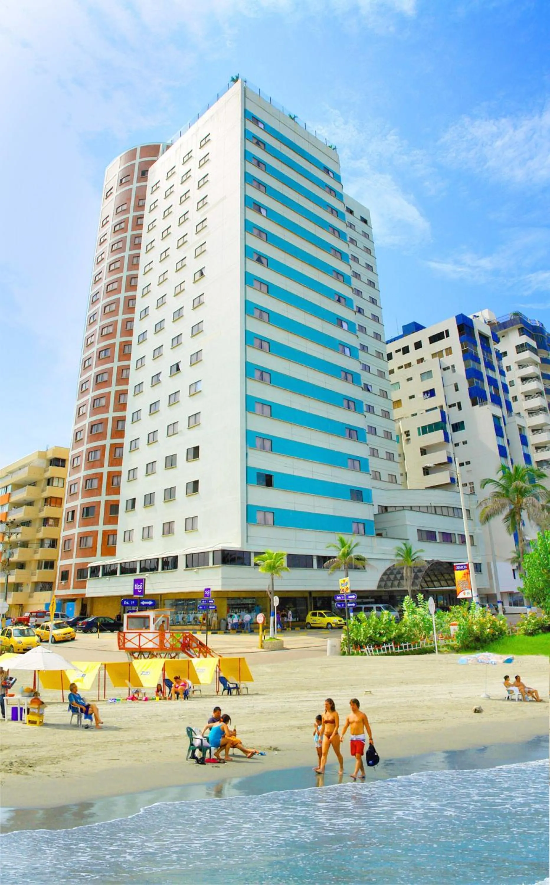 Property building in Hotel Cartagena Plaza