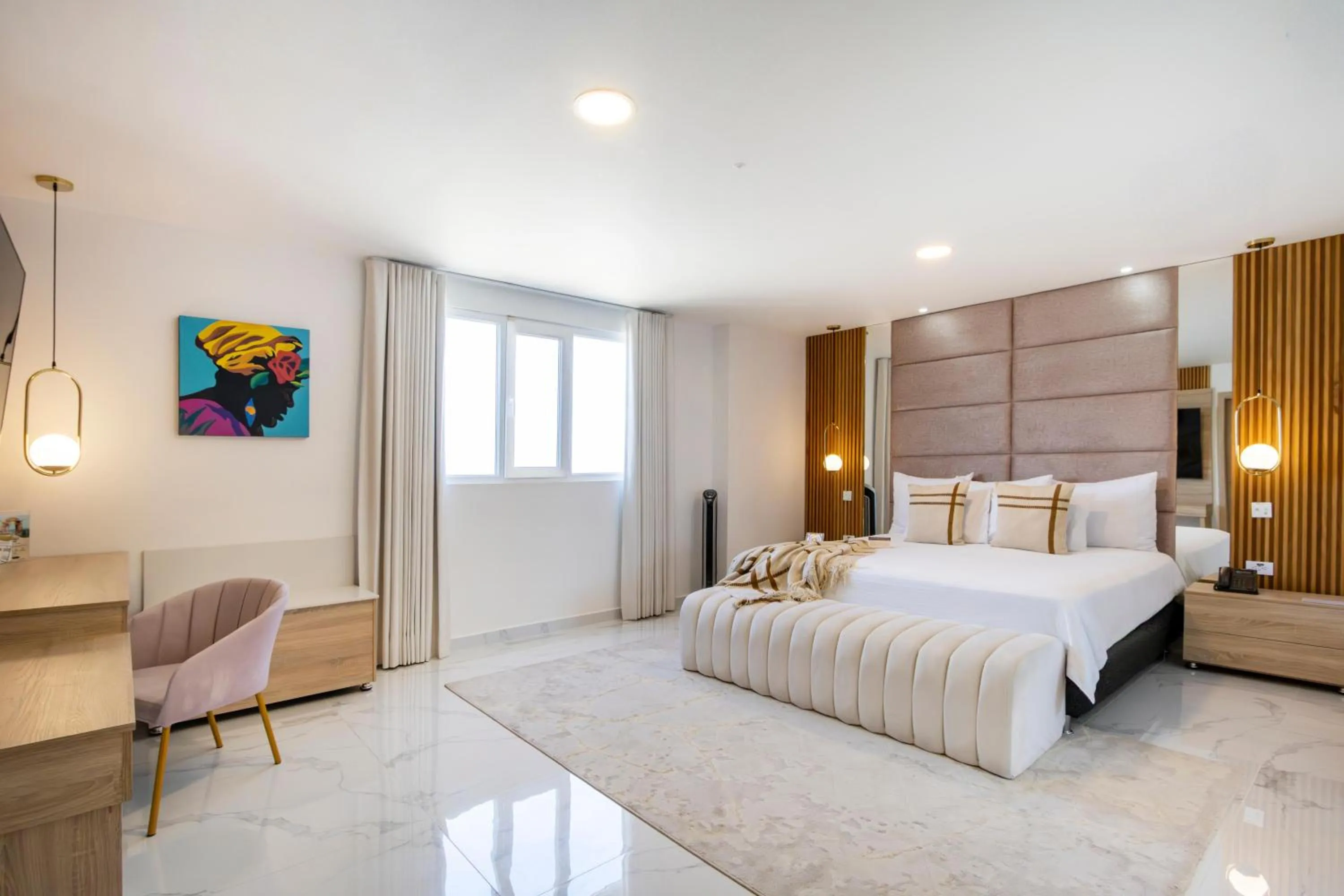 Photo of the whole room, Bed in Hotel Cartagena Plaza