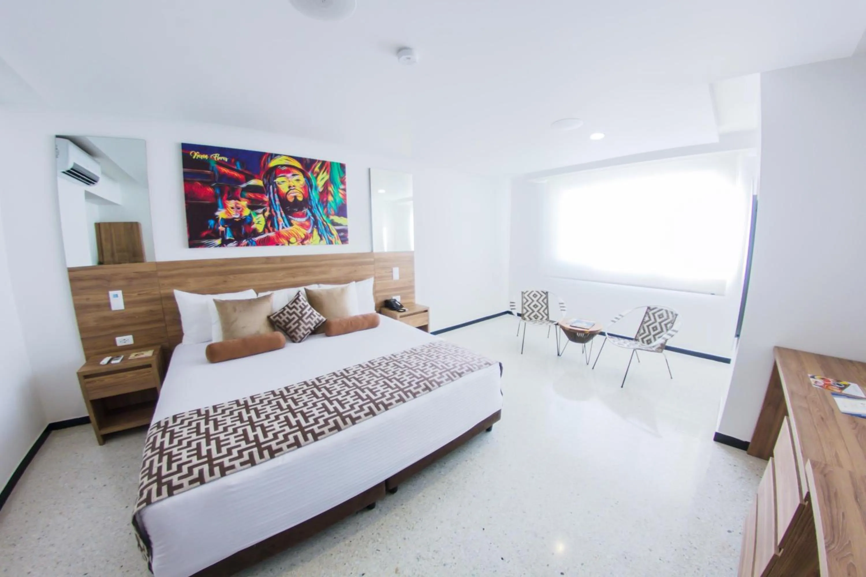 Photo of the whole room, Bed in Hotel Cartagena Plaza