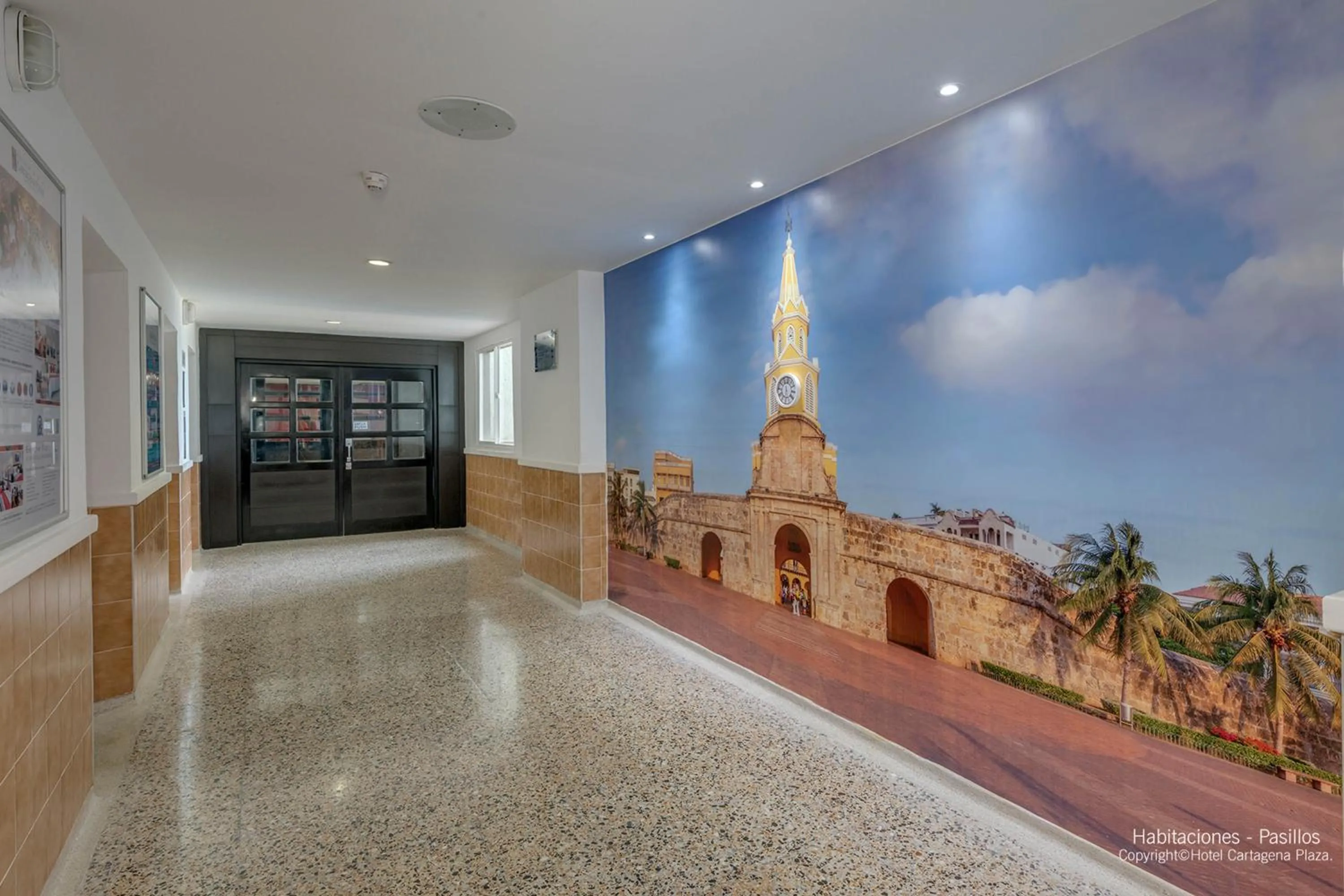 Decorative detail in Hotel Cartagena Plaza