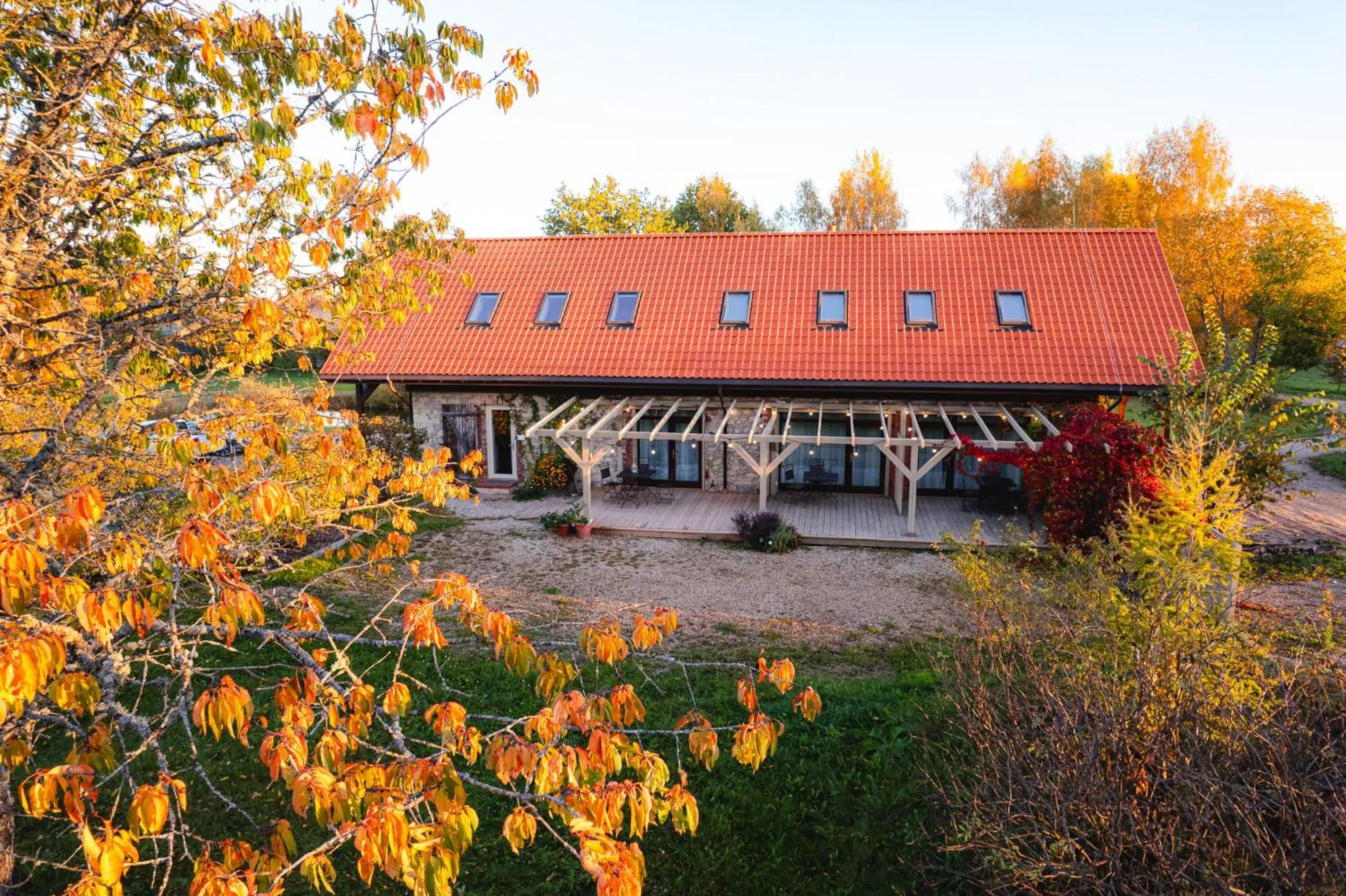 Property building in Karlamuiza Country Hotel