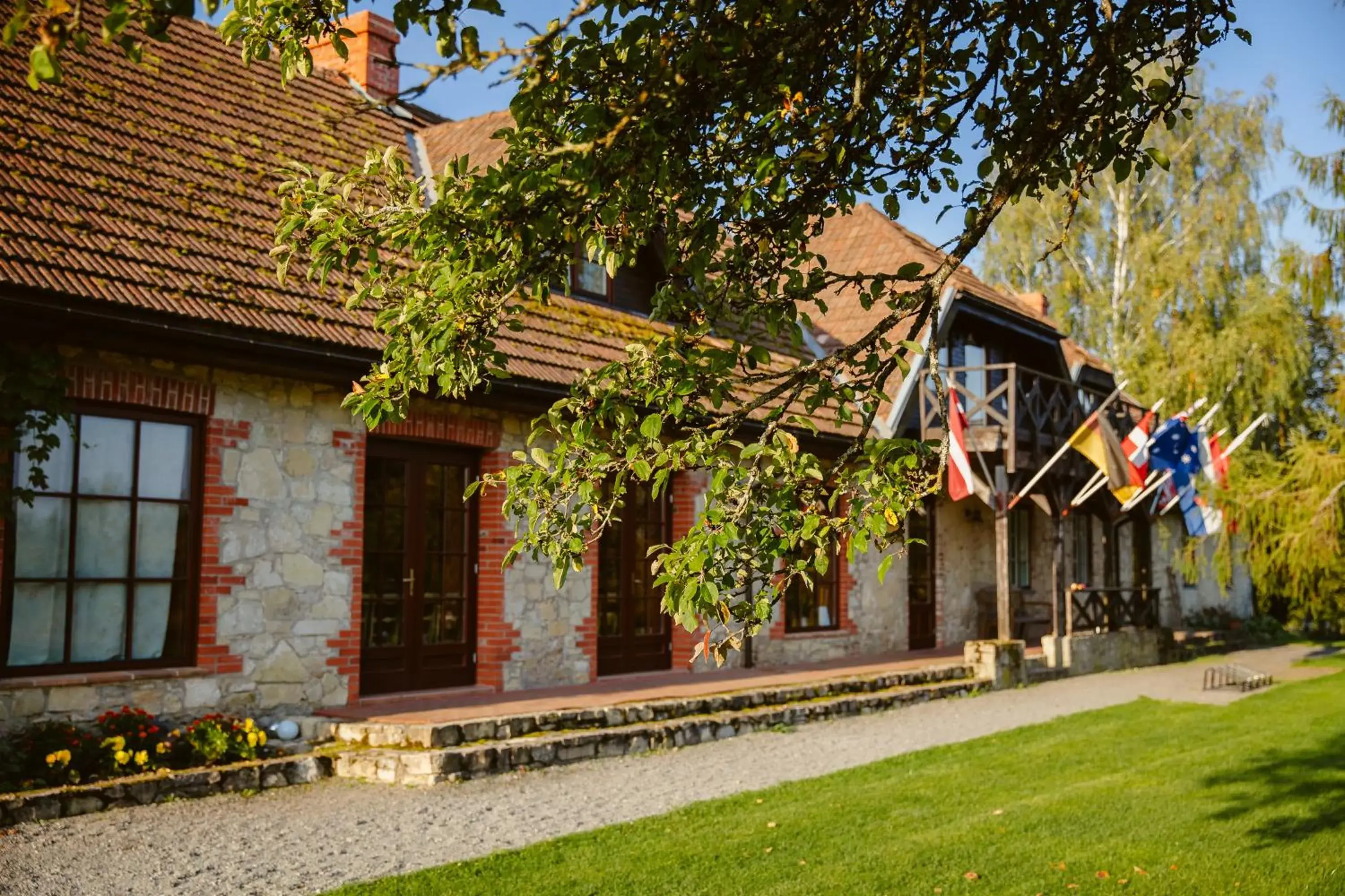 Property building in Karlamuiza Country Hotel Property building in Karlamuiza Country Hotel