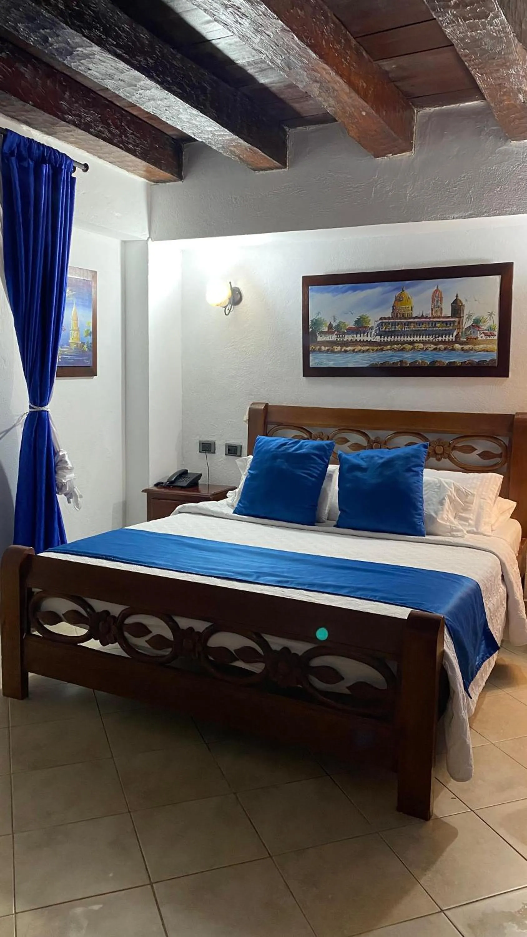 Bed in Hotel Don Pedro De Heredia