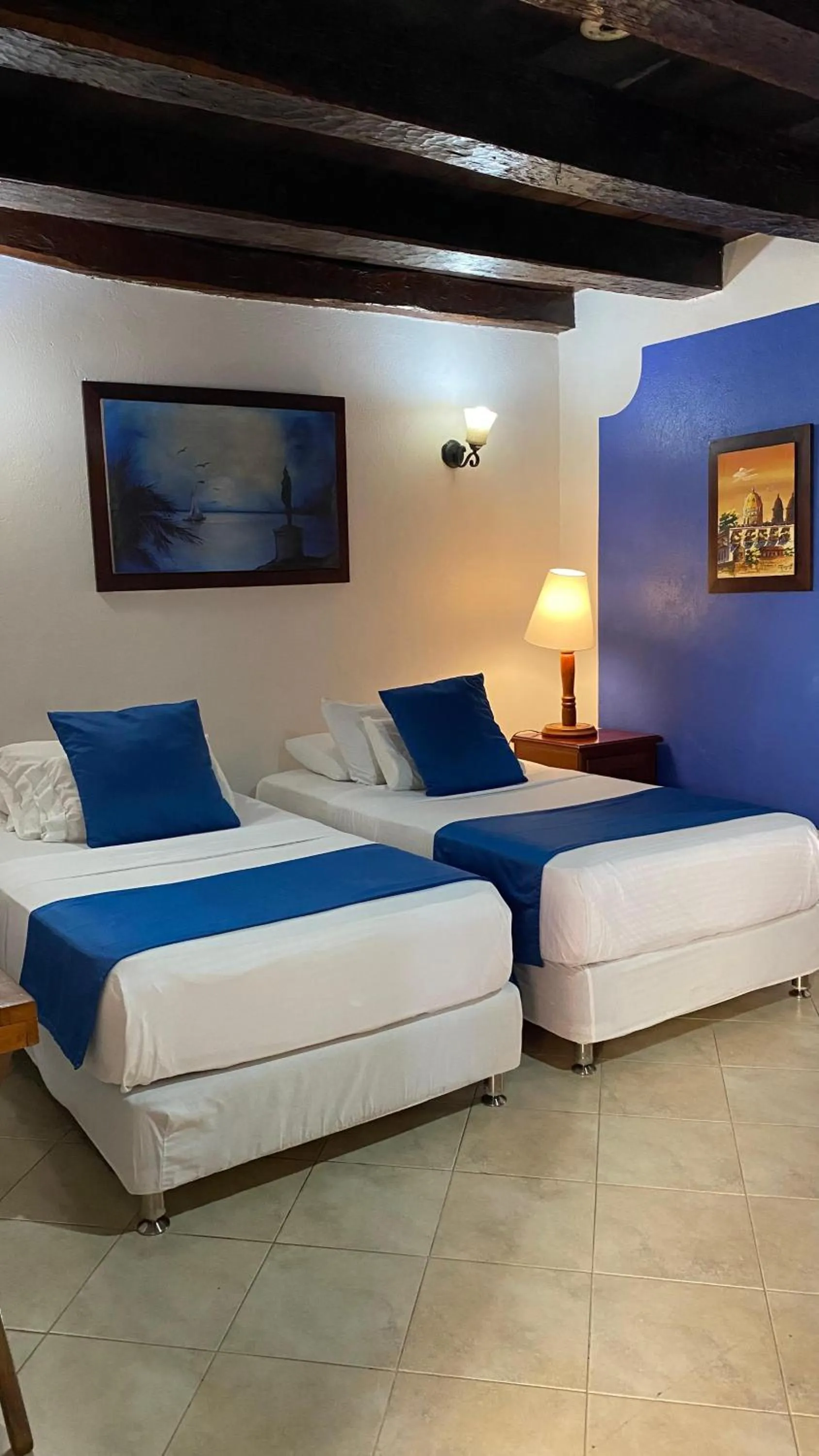 Bed in Hotel Don Pedro De Heredia