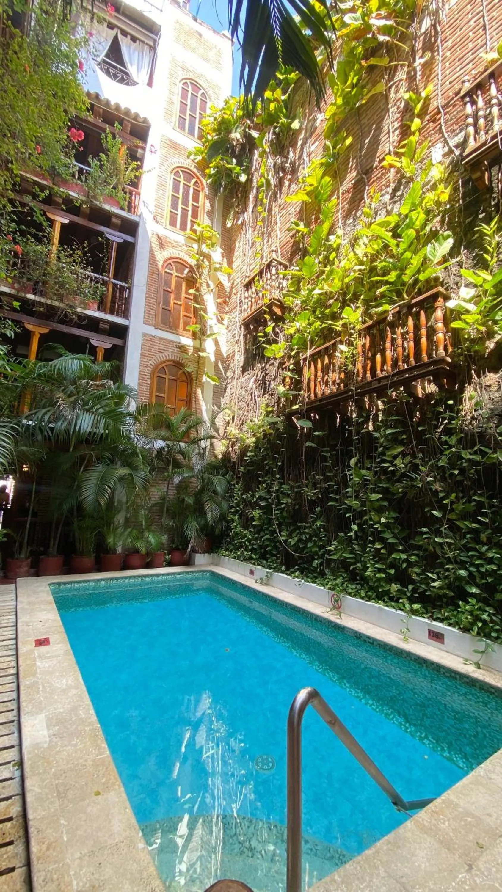 Swimming pool in Hotel Don Pedro De Heredia