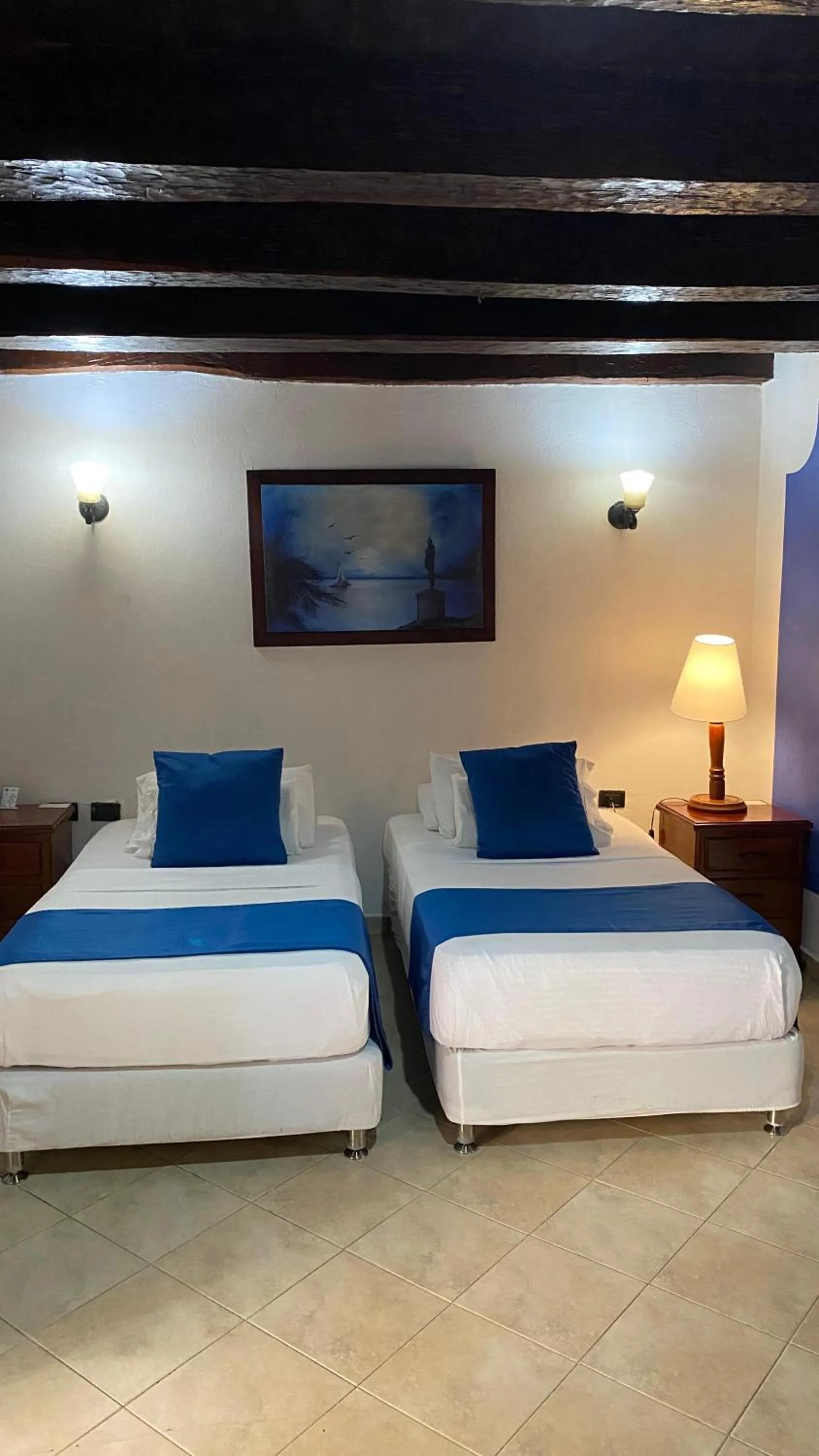 Bed in Hotel Don Pedro De Heredia