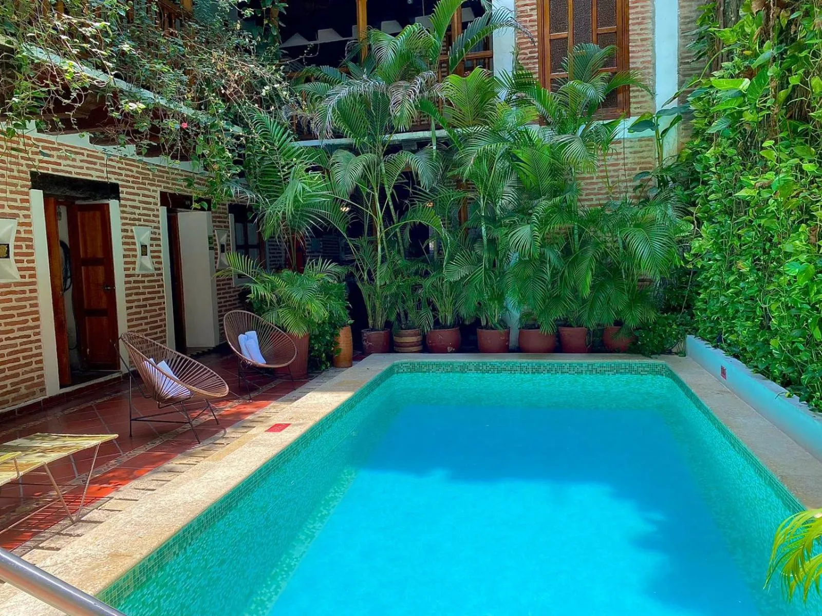 Garden in Hotel Don Pedro De Heredia