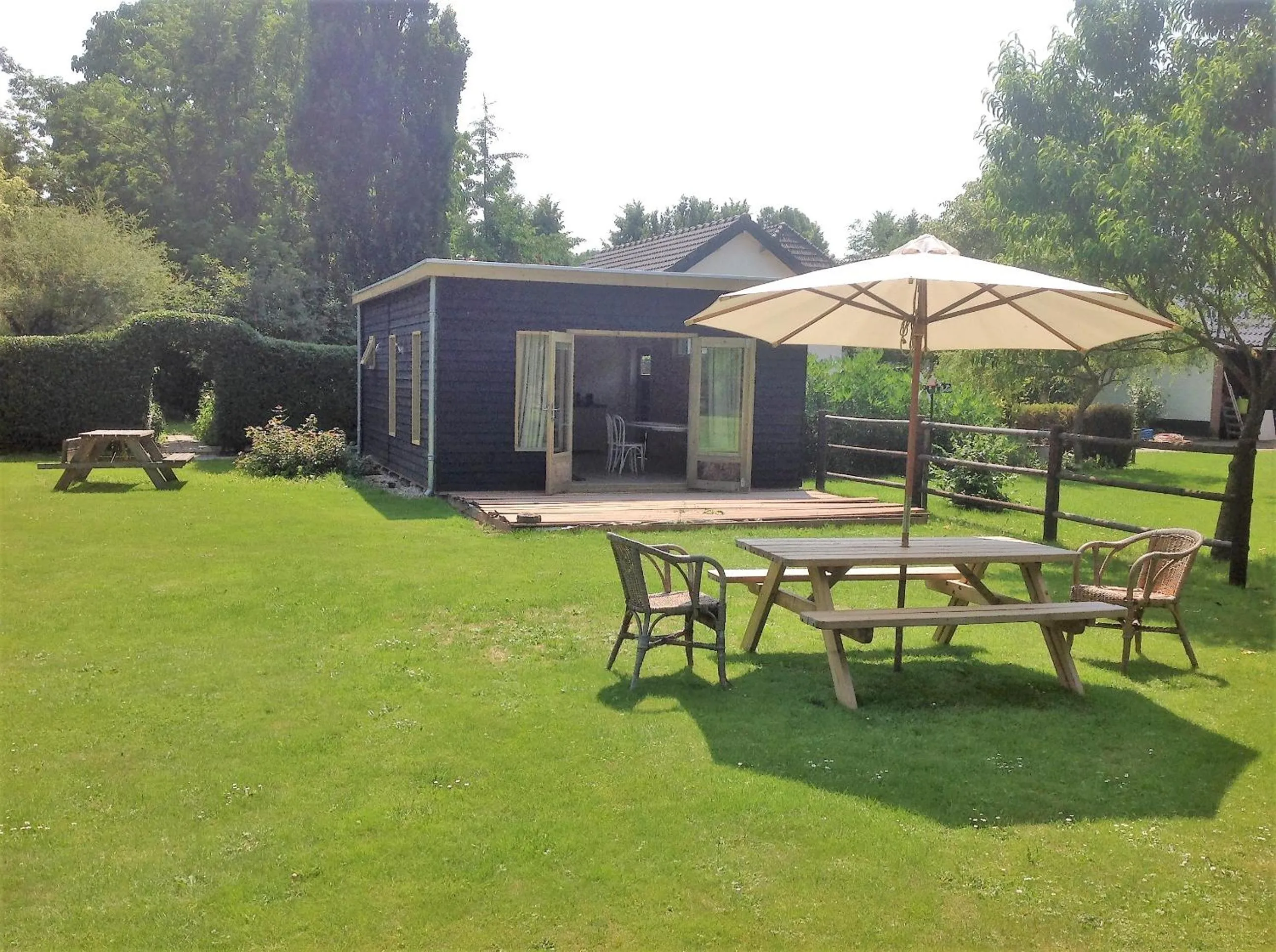 Garden in B&B De Sprokkeltuin