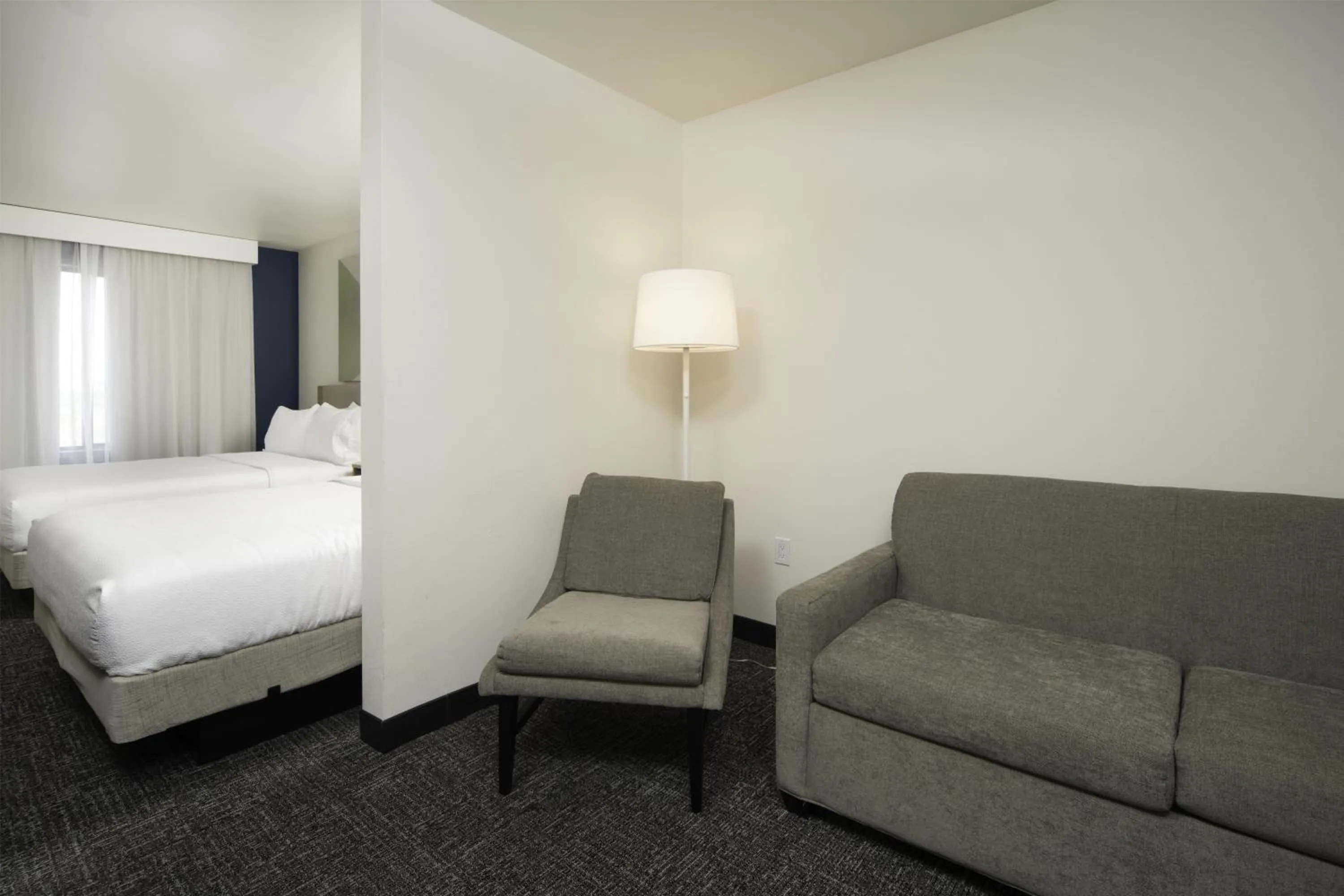 Living room, Bed in Spark by Hilton Amarillo East